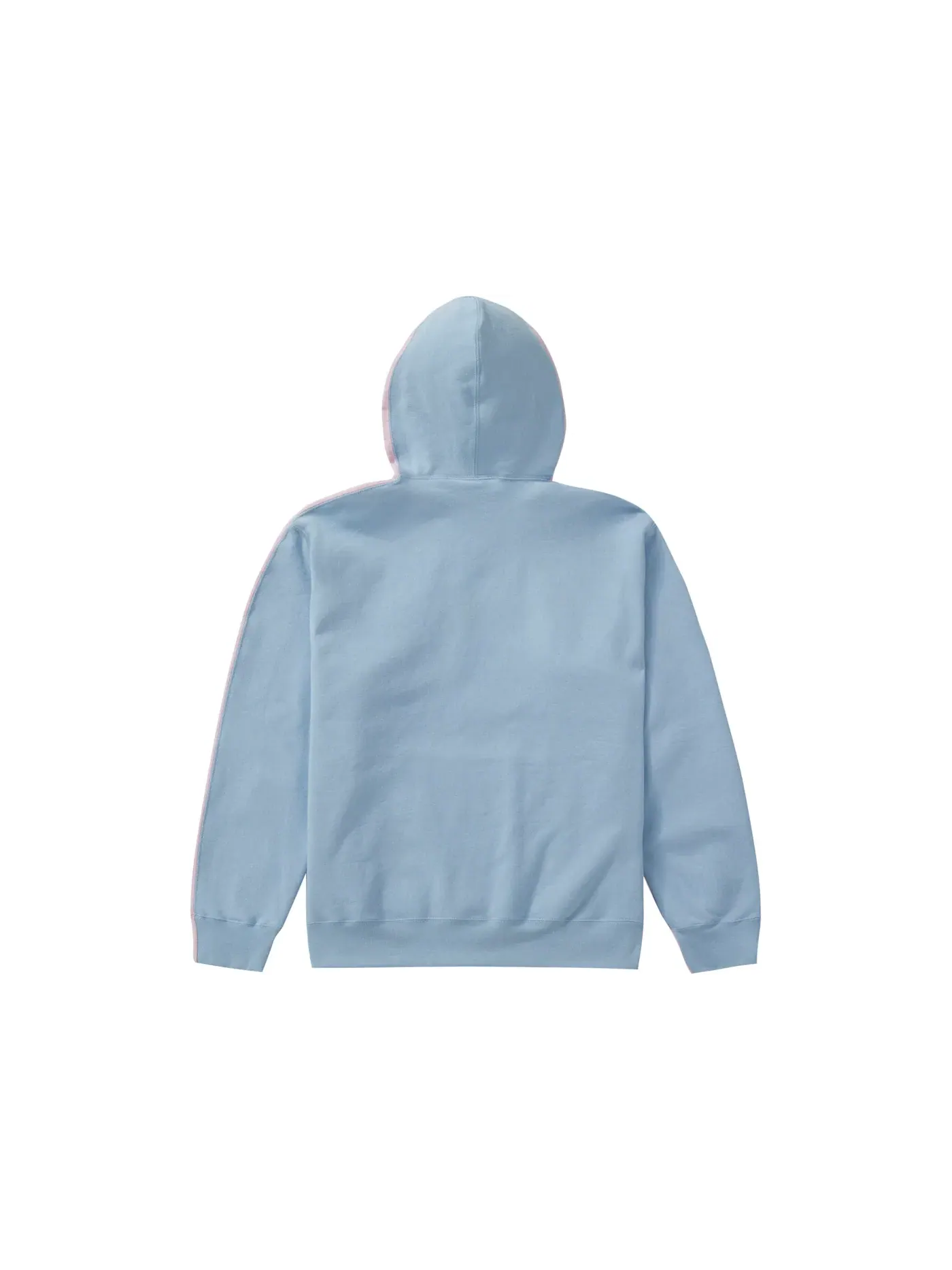 Мужская худи с капюшоном с принтом Supreme S Logo Split Hooded Sweatshirt Supreme — изображение 2 из 2, розовый