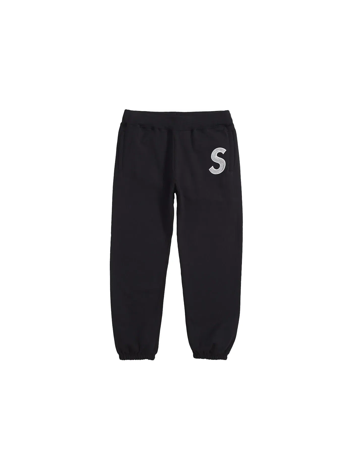 Мужские спортивные штаны с логотипом Supreme Sweatpant Black — изображение 1 из 1
