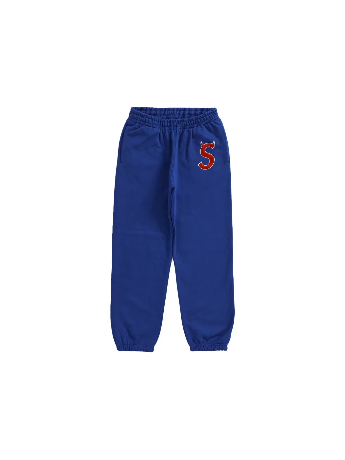 Мужские спортивные штаны с принтом Sweatpant (FW22) Supreme — изображение 1 из 2, королевский