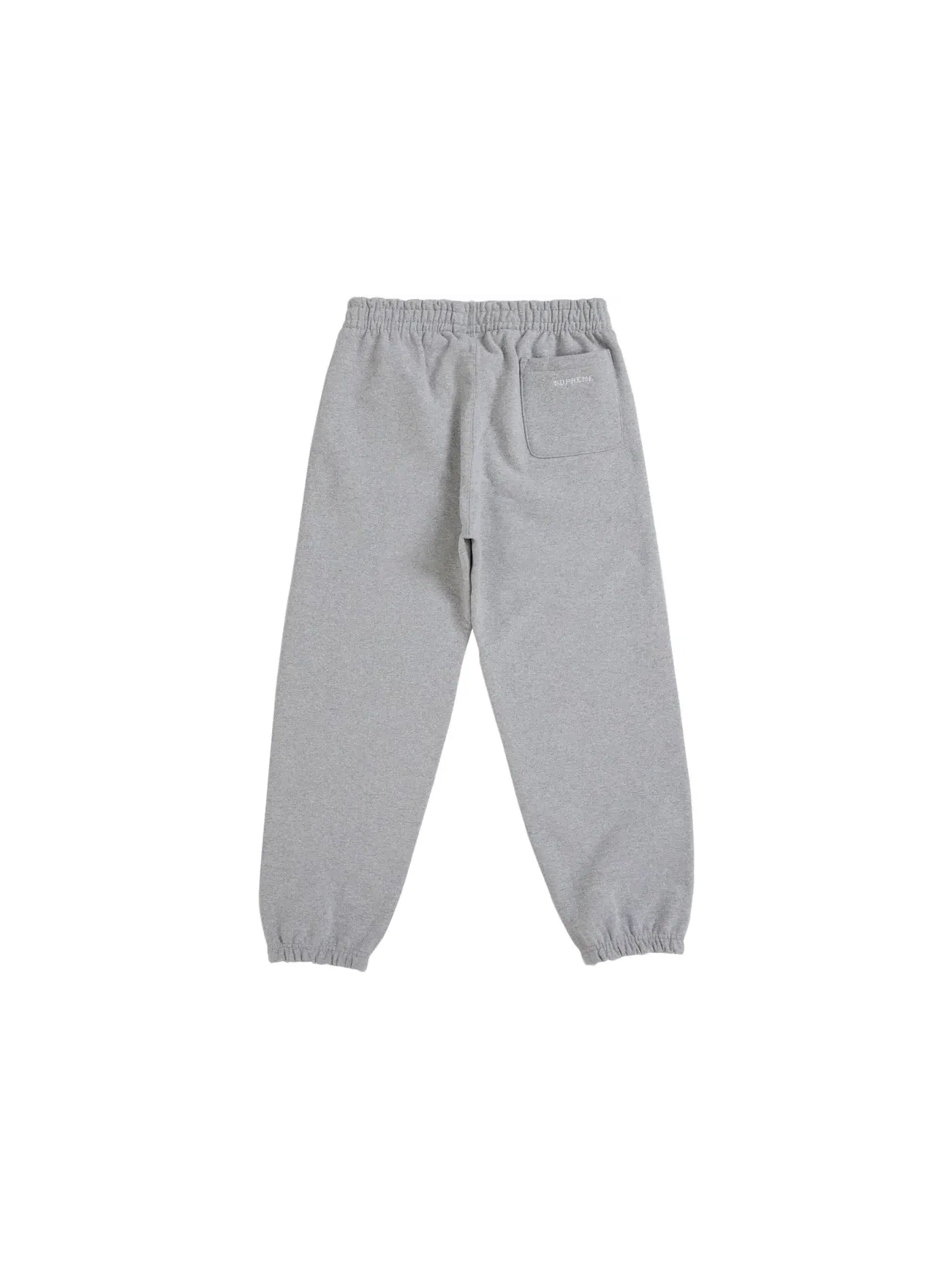 Мужские спортивные штаны с вышитым логотипом Supreme S Logo Sweatpant FW25 — изображение 2 из 2, серый