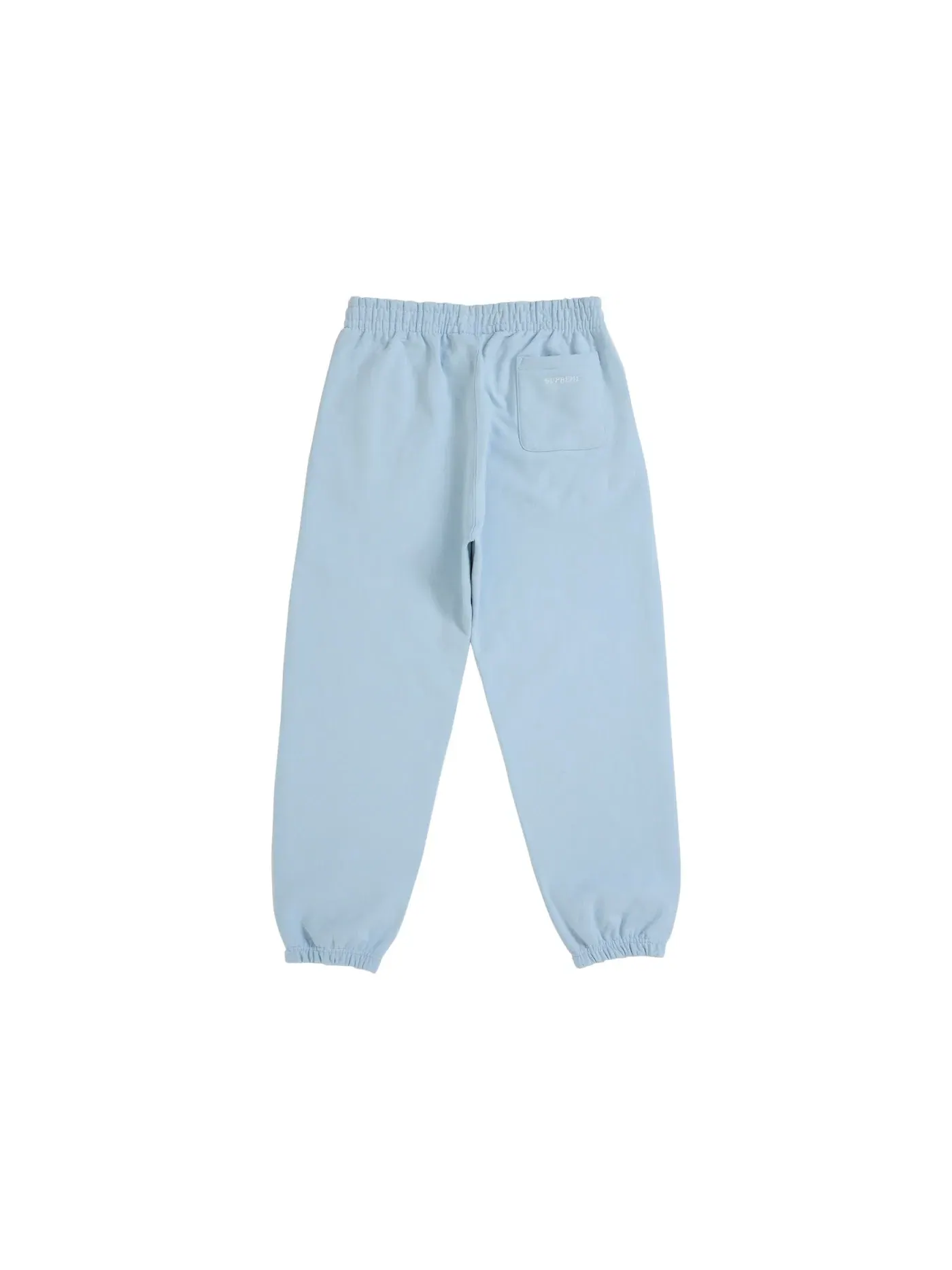 Мужские спортивные штаны с принтом Supreme S Logo Sweatpant (FW25) — изображение 2 из 2, светлый синий