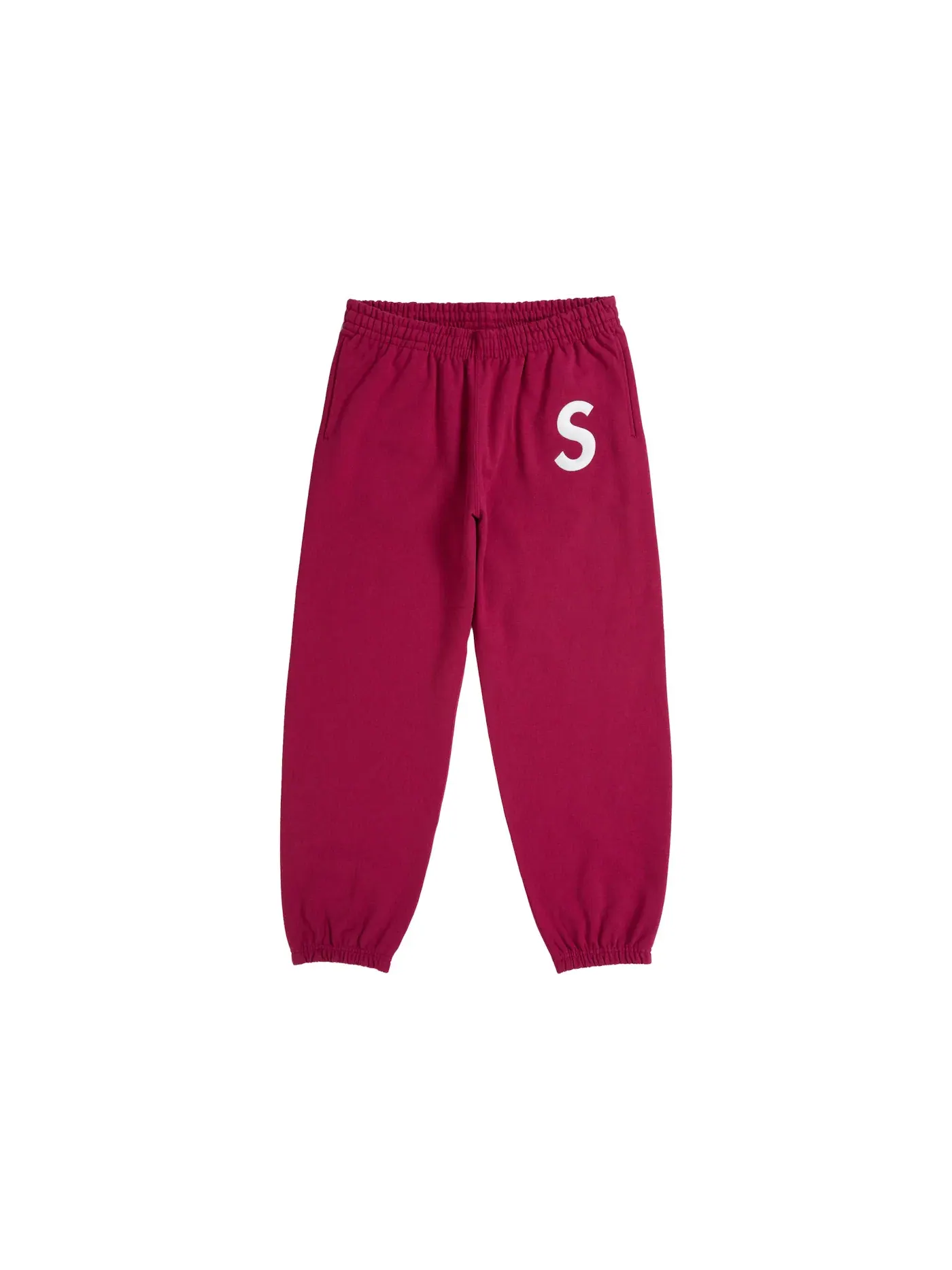 Мужские спортивные штаны с принтом Supreme Sweatpant (FW25) — изображение 1 из 2, красный
