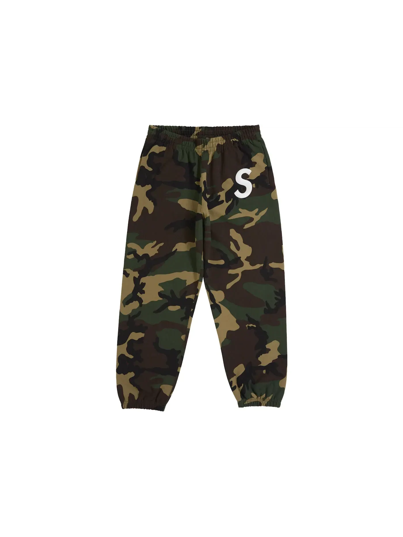 Мужские спортивные штаны с принтом Sweatpant (FW25) Supreme, Woodland Camo — изображение 1 из 2