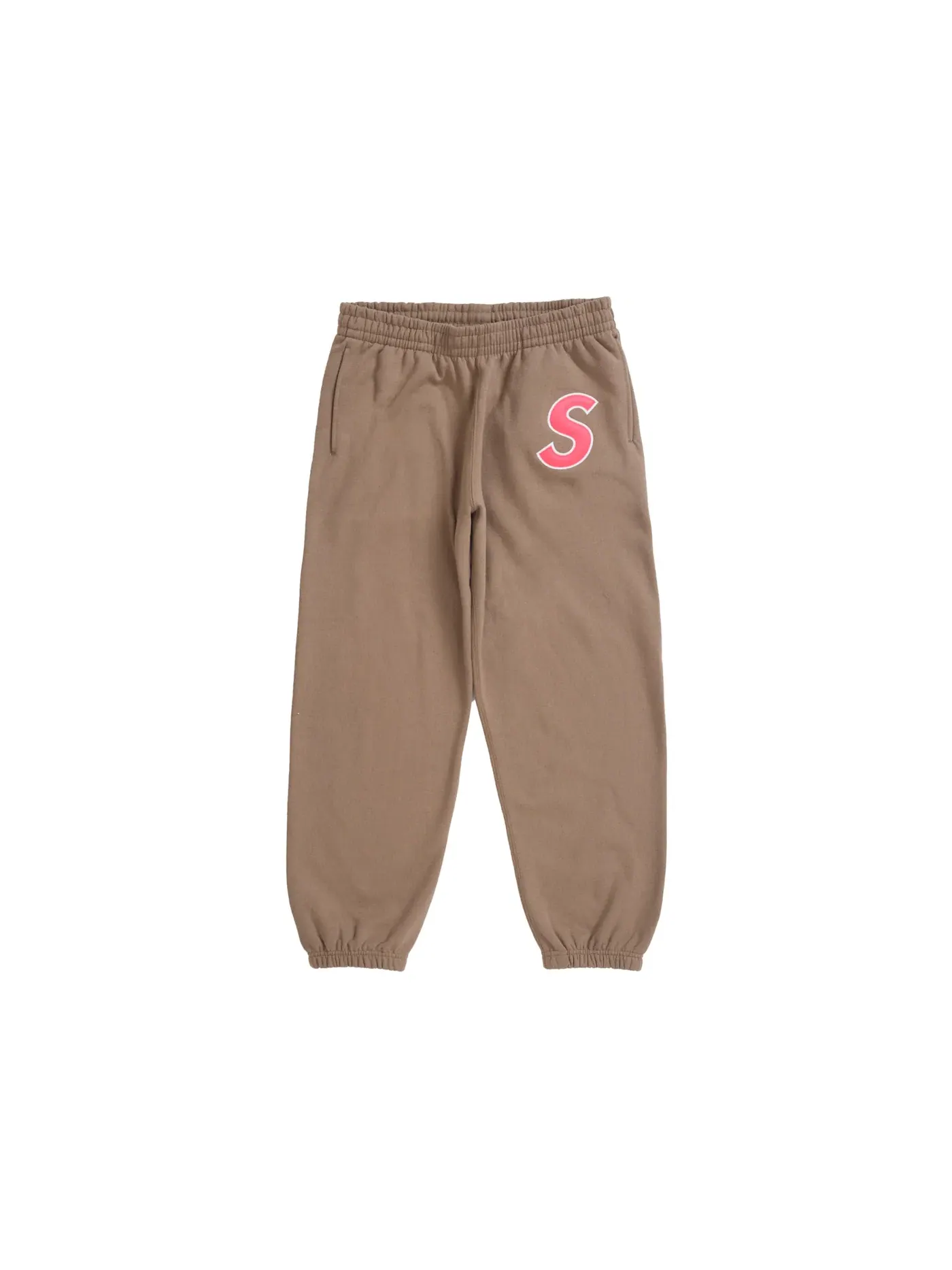 Мужские спортивные штаны с логотипом Supreme Sweatpant (SS25) — изображение 1 из 2, коричневый