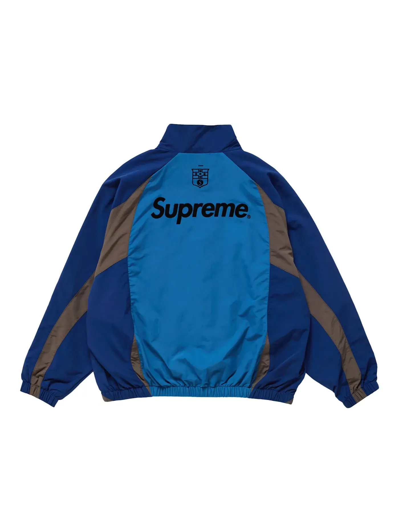Мужская куртка с принтом S Logo Supreme — изображение 2 из 2, темно-синий