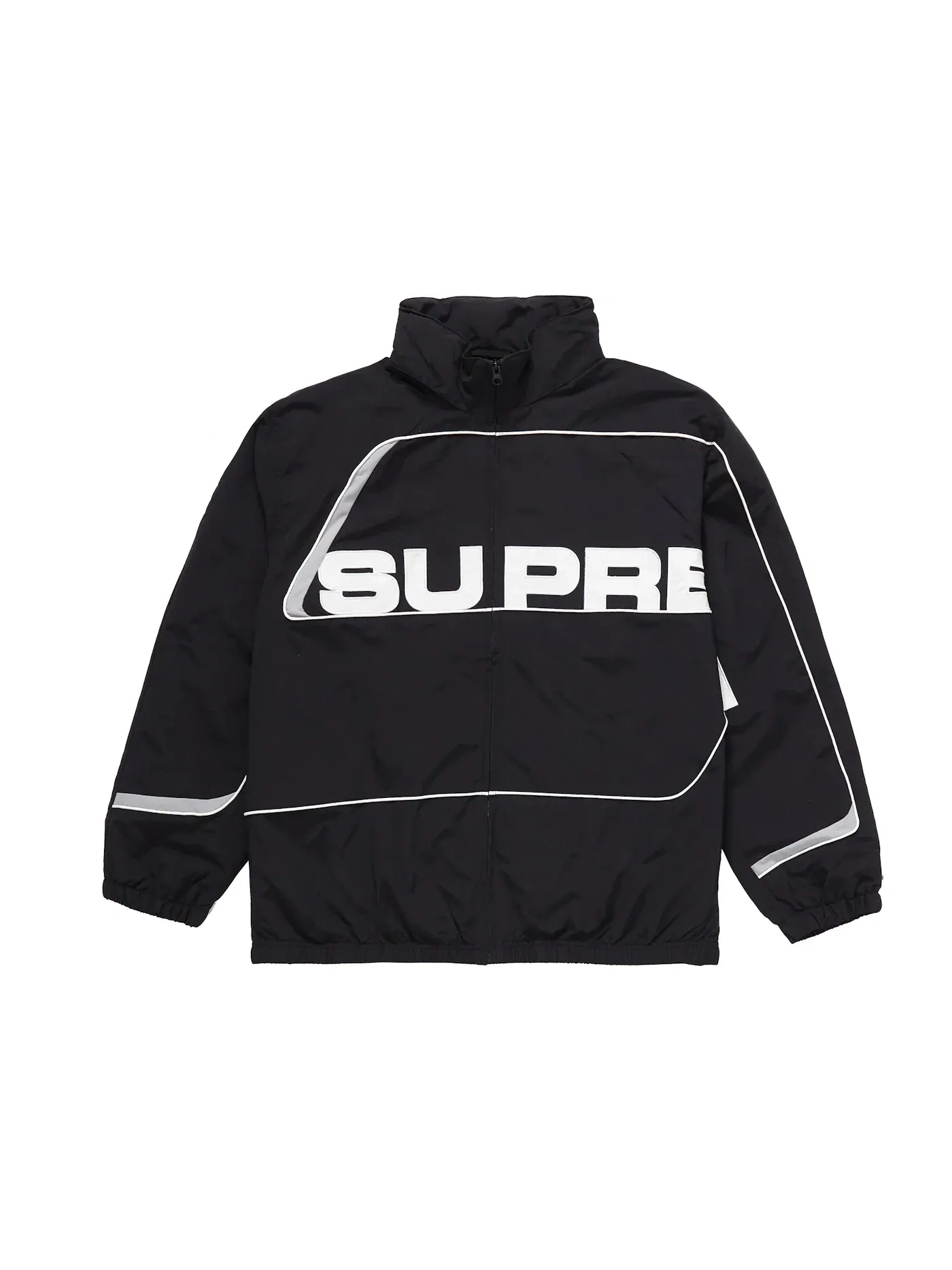 Мужская куртка с панелями Supreme — изображение 1 из 3, черный