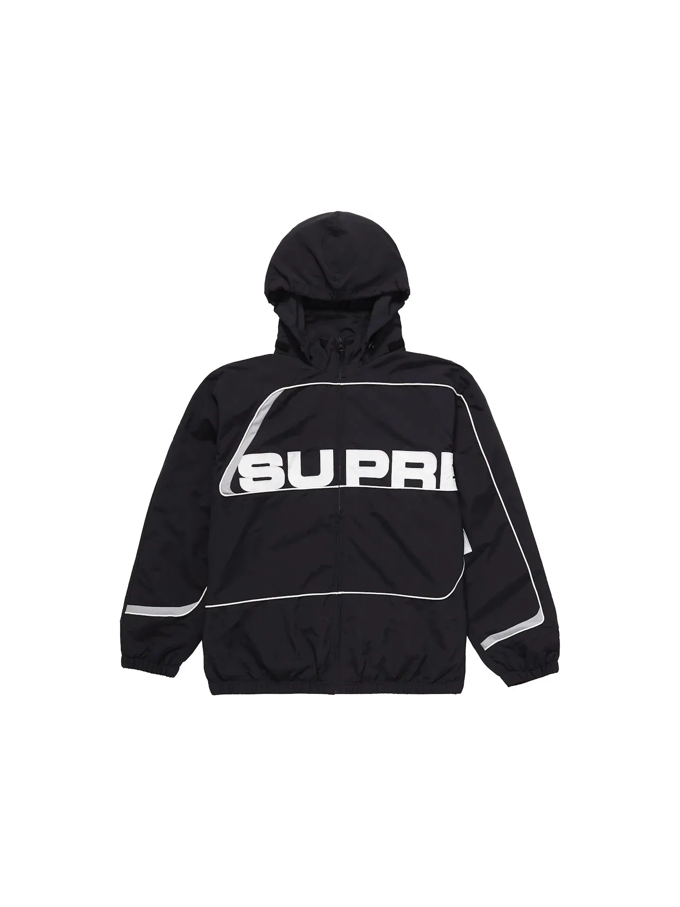 Мужская куртка с панелями Supreme — изображение 3 из 3, черный