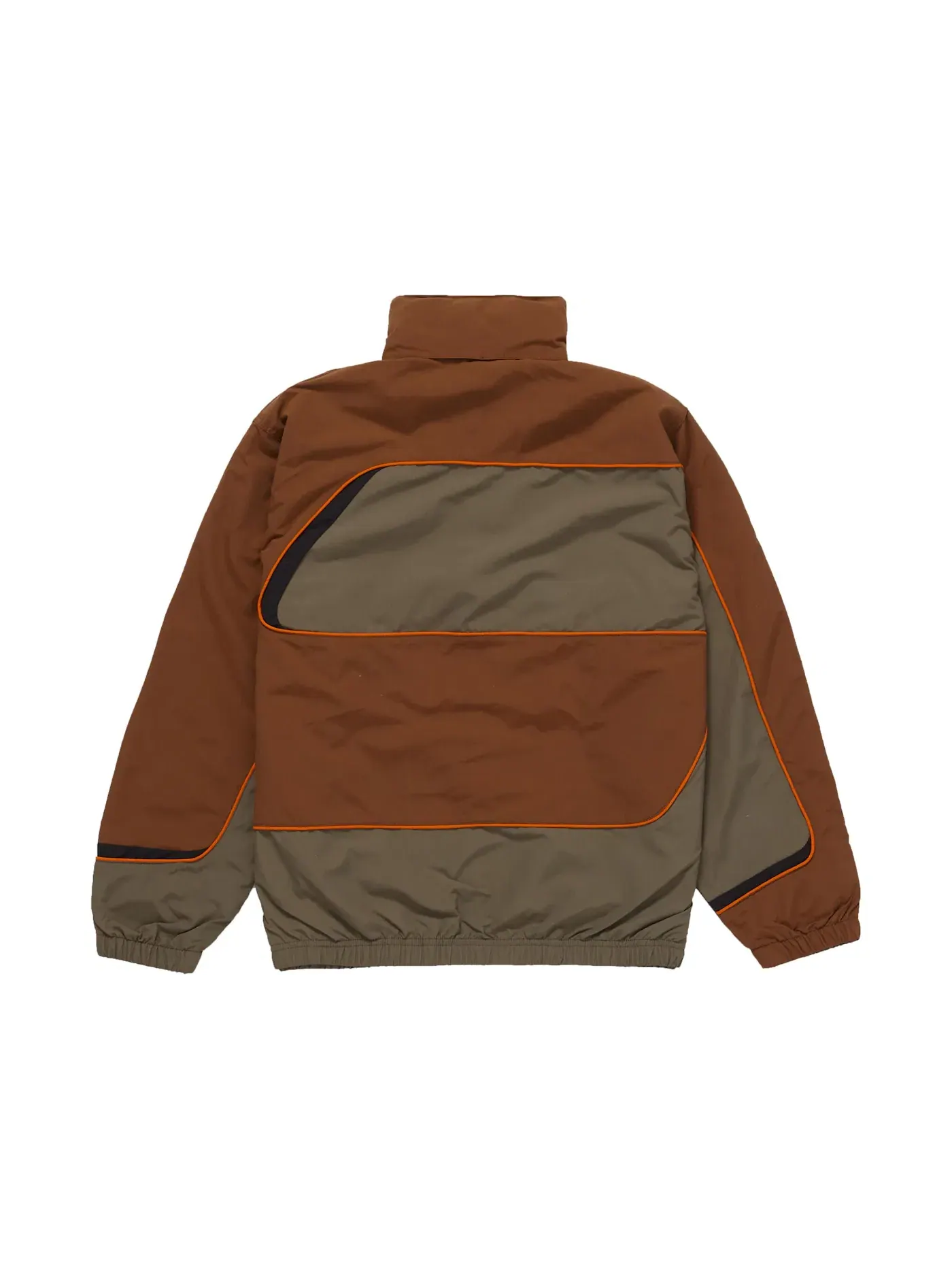 Мужская куртка-бомбер Supreme S Paneled Track Jacket — изображение 3 из 3, коричневый
