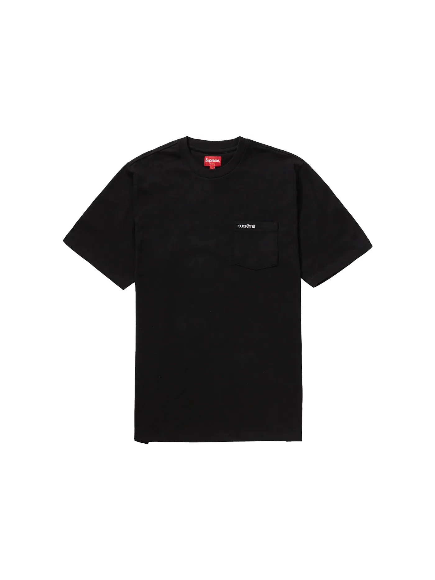 Мужская футболка с принтом Supreme Tee (FW21) — изображение 1 из 1, черный