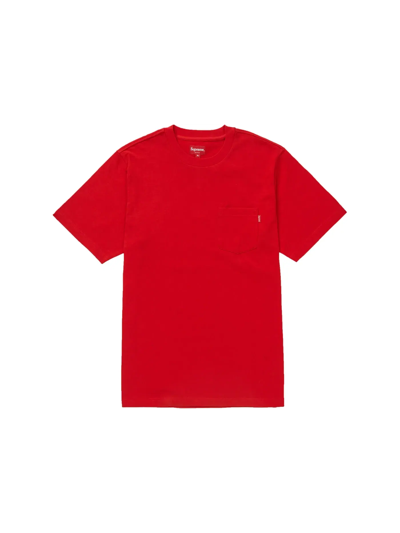Мужская футболка с карманом Supreme Tee — изображение 1 из 1, красный