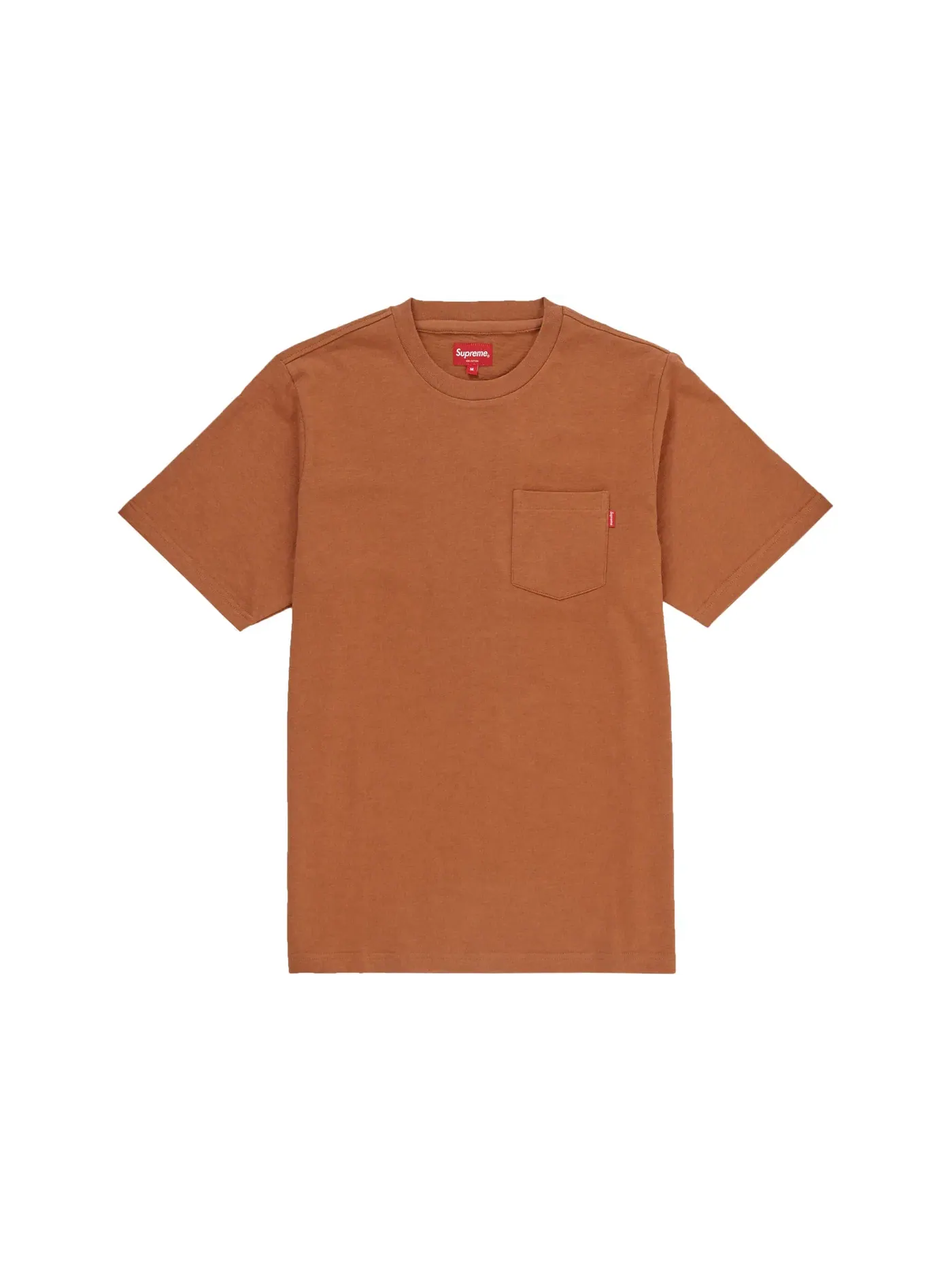 Мужская футболка Supreme S/S Pocket Tee — изображение 1 из 1, красный