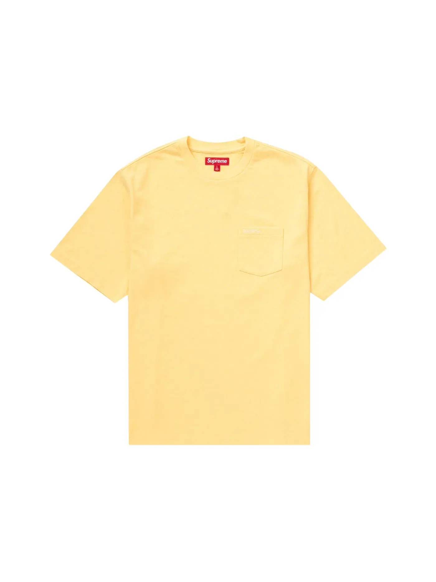 Мужская футболка с коротким рукавом Supreme Tee (SS24) — изображение 1 из 1, желтый