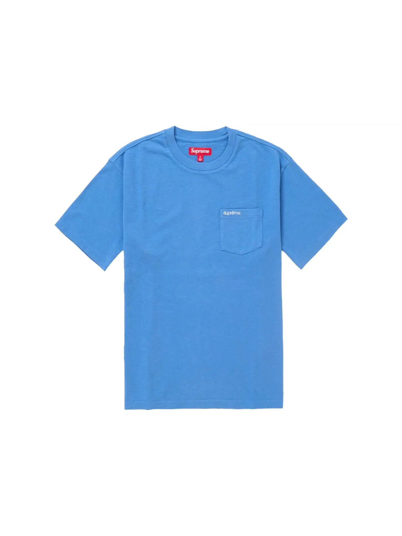 Мужская футболка Supreme S/S Pocket Tee (SS25) — изображение 1 из 1, синий