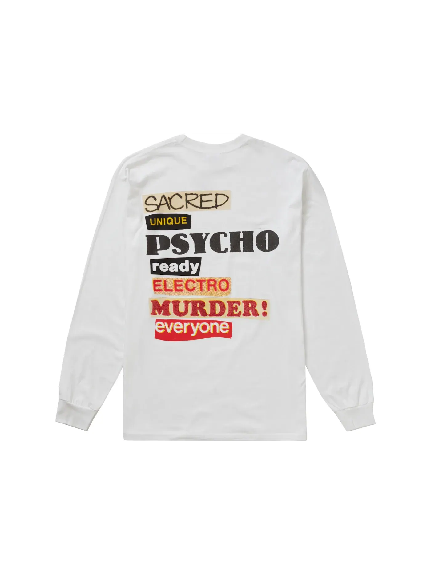 Мужская футболка с длинным рукавом Supreme Sacred Unique L/S Tee — изображение 2 из 2, белый
