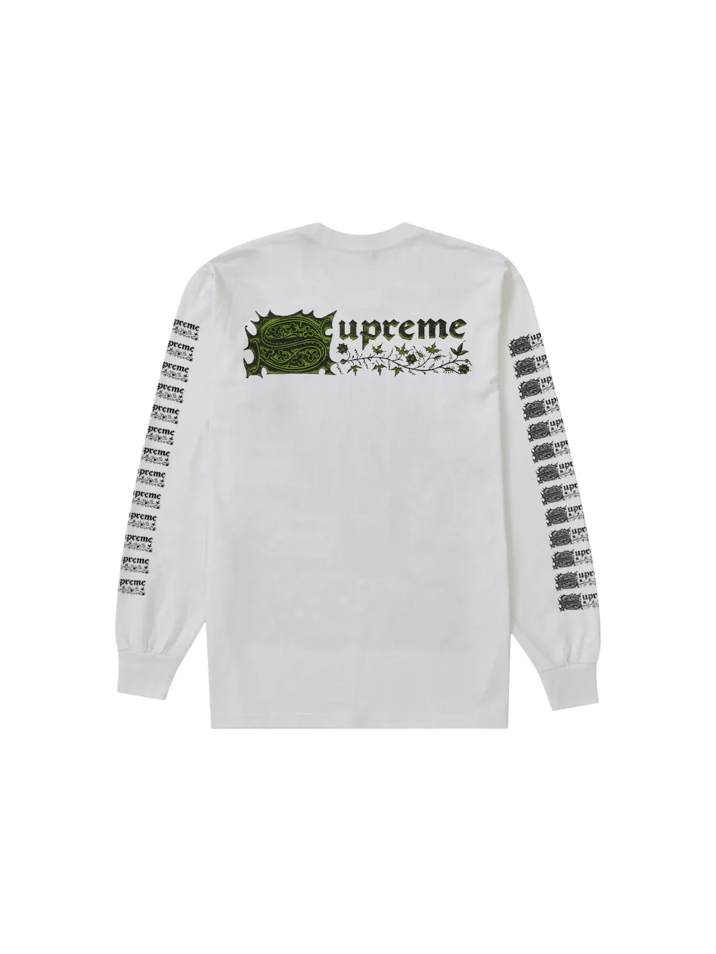 Мужская футболка с длинным рукавом Supreme Saint Sebastian L/S Tee — изображение 2 из 2, белый