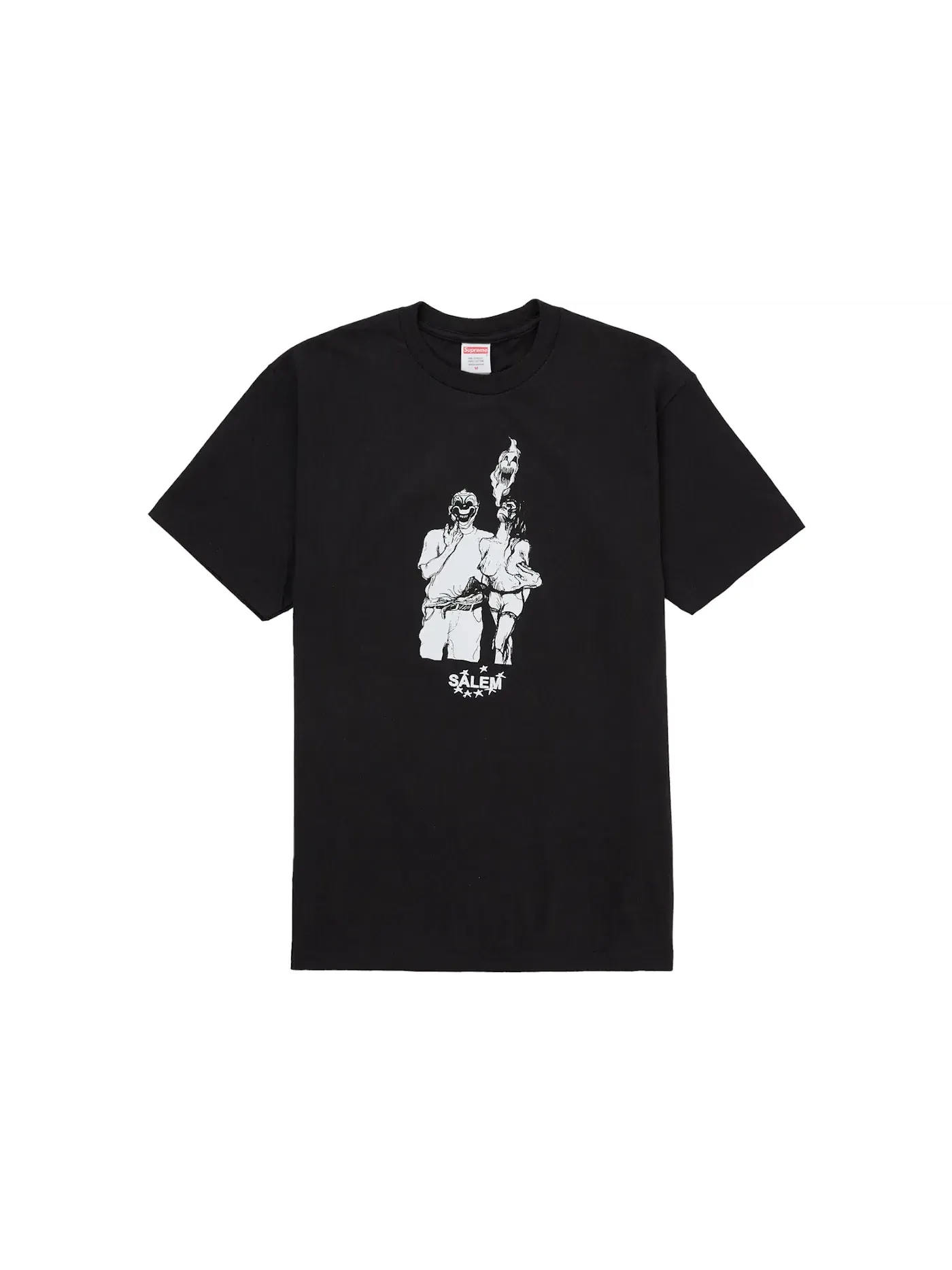 Мужская футболка с принтом Supreme Tee — изображение 1 из 2, черный