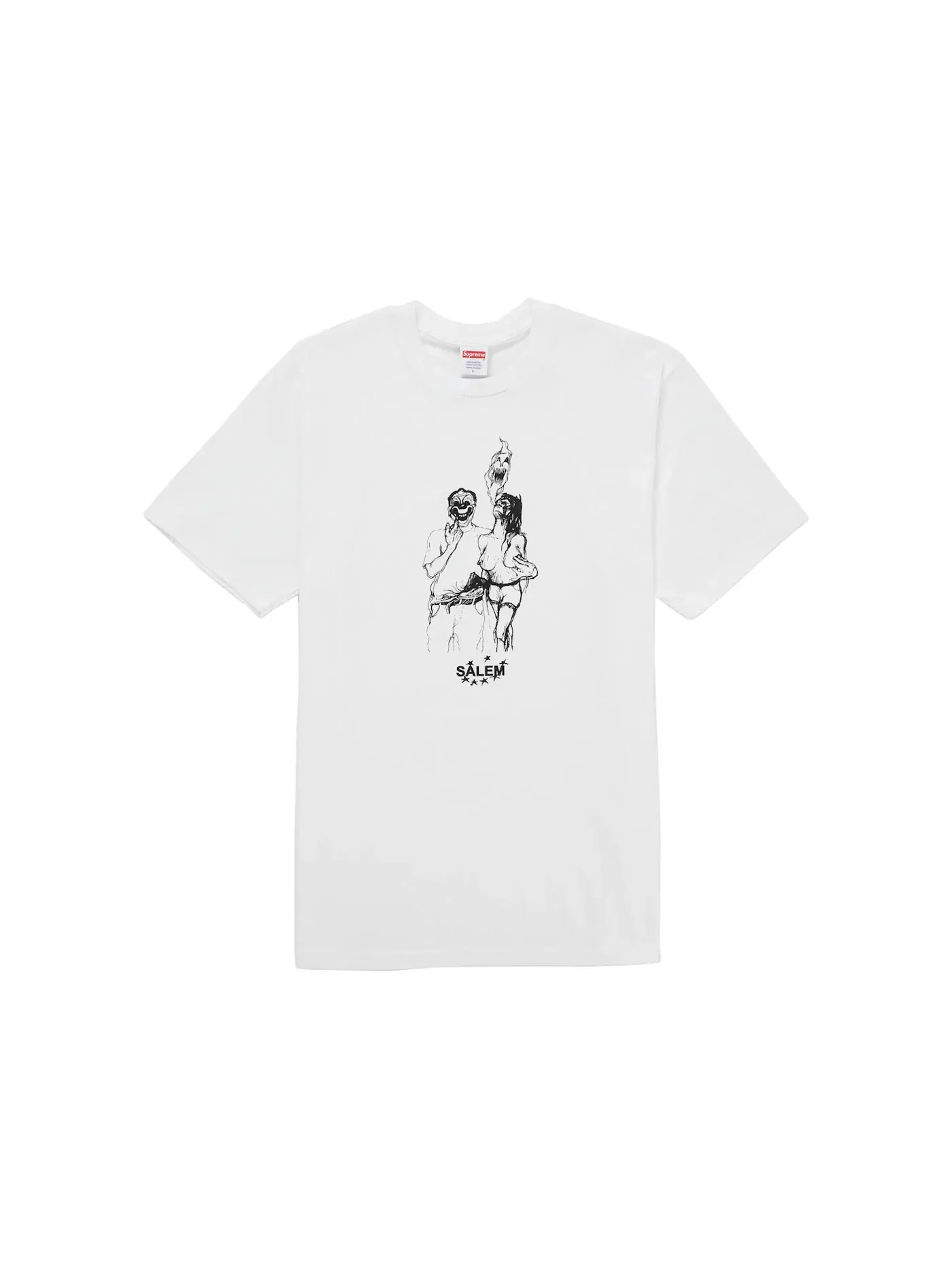 Мужская футболка с принтом Tee Supreme — изображение 1 из 2, белый