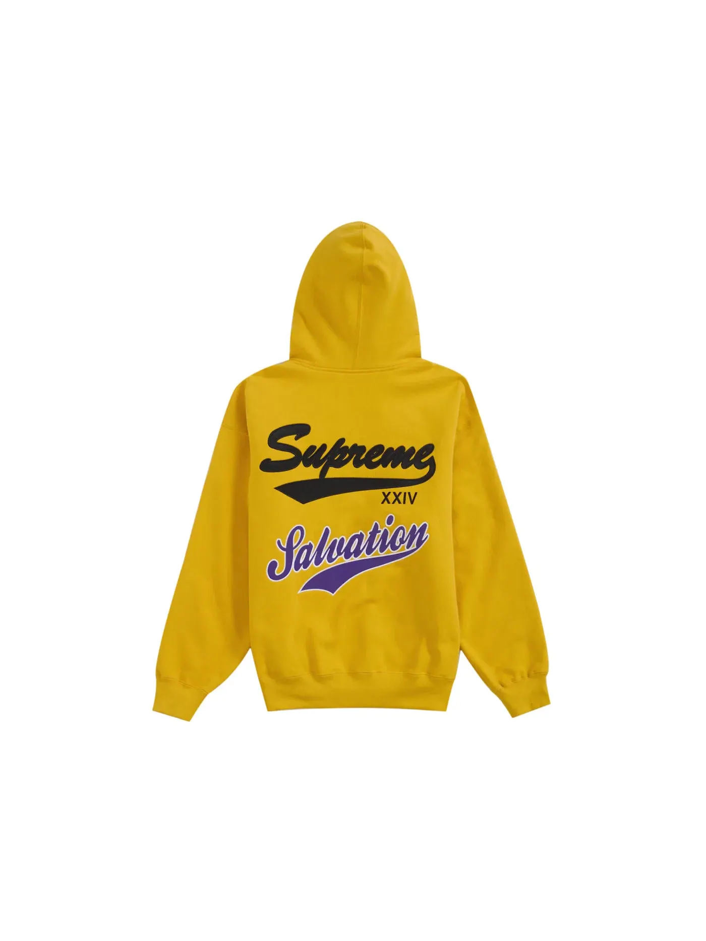 Мужская худи на молнии с капюшоном Supreme Salvation Zip Up Hooded Sweatshirt — изображение 2 из 2, золото
