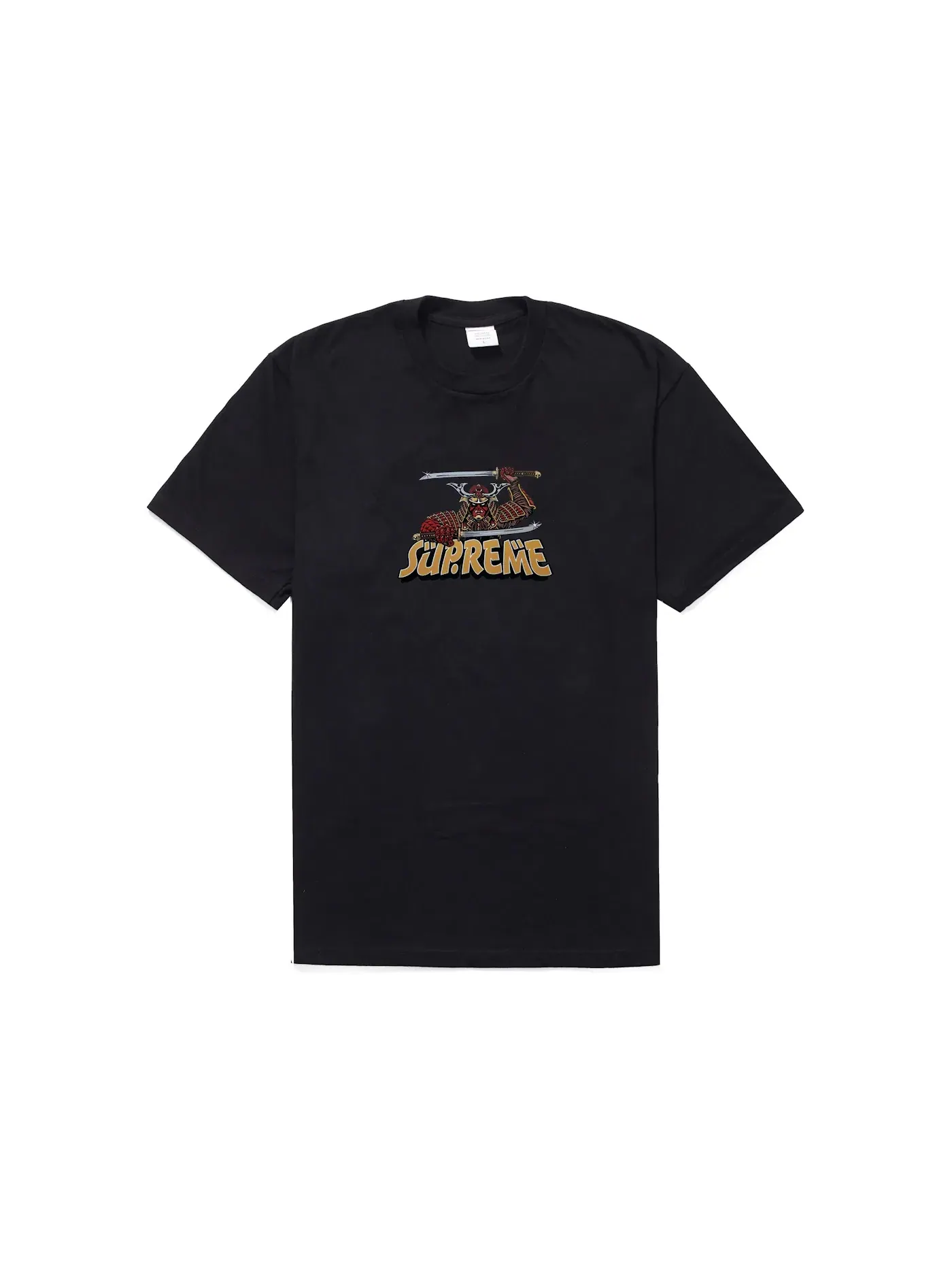 Мужская футболка с принтом Samurai Tee Supreme — изображение 1 из 1, черный