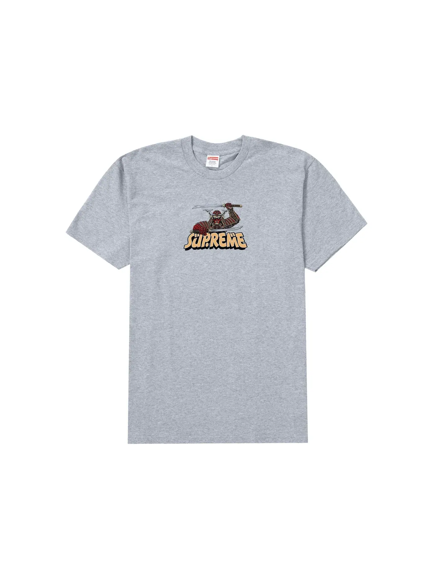 Мужская футболка с длинным рукавом Supreme Tee — изображение 1 из 1, серый
