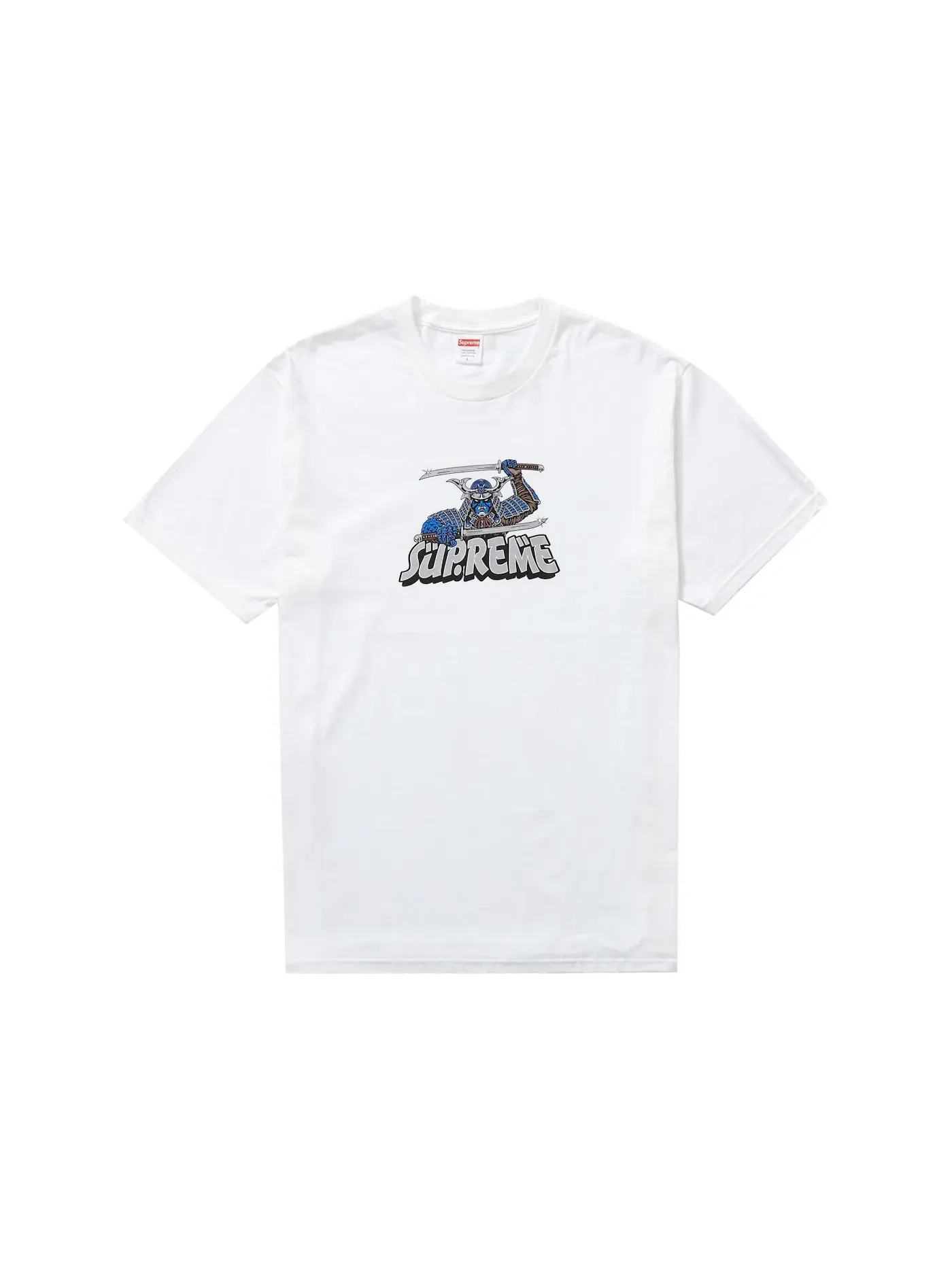 Мужская футболка с принтом Supreme Tee — изображение 1 из 1, белый