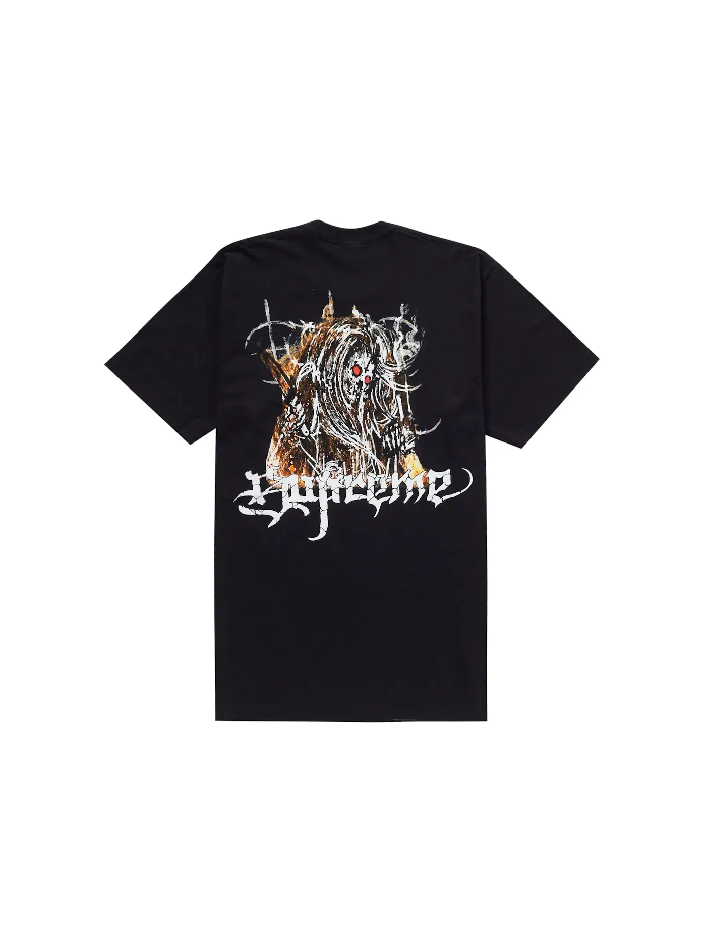 Мужская футболка с принтом Satan Tee Supreme — изображение 1 из 2, черный