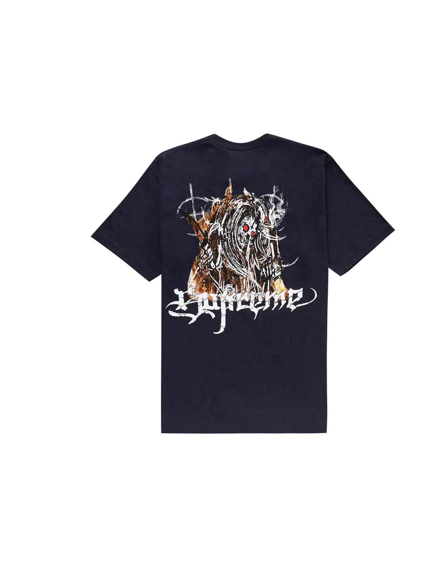 Мужская футболка с принтом Tee Supreme — изображение 1 из 2, темно-синий
