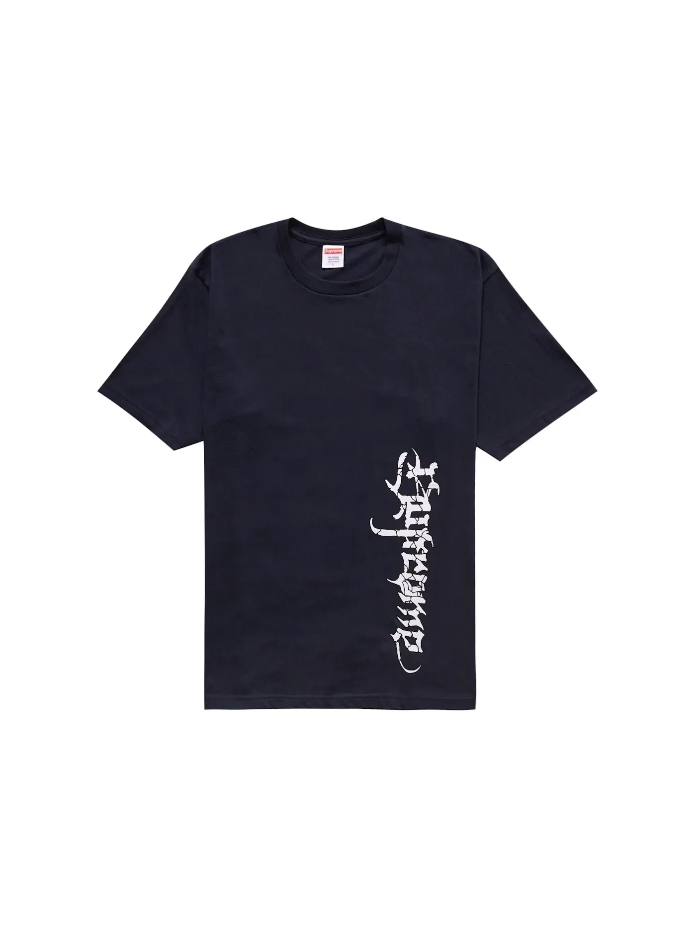 Мужская футболка с принтом Tee Supreme — изображение 2 из 2, темно-синий