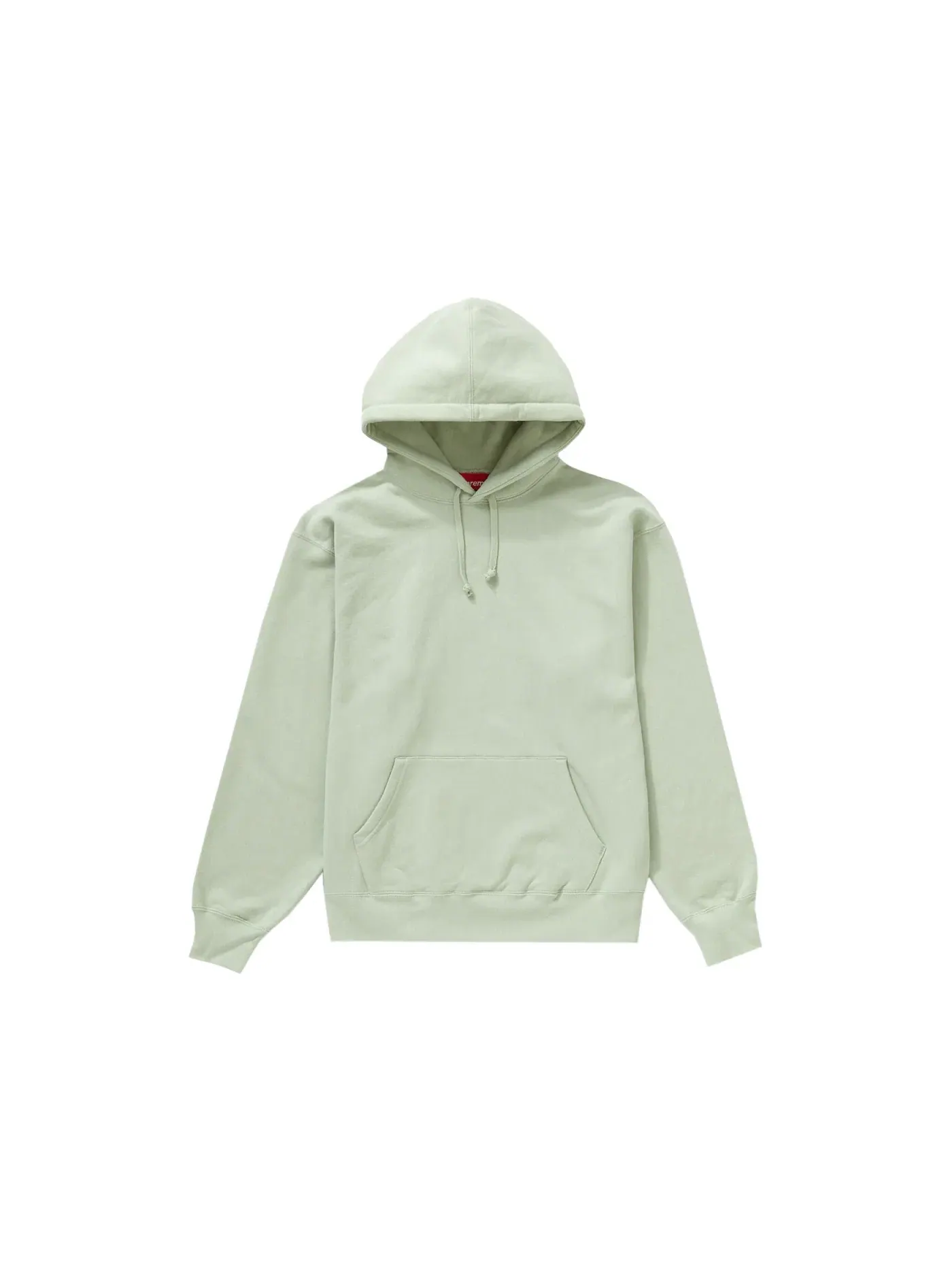 Мужская худи с аппликацией Supreme Satin Appliqué Hooded Sweatshirt — изображение 2 из 2, мята