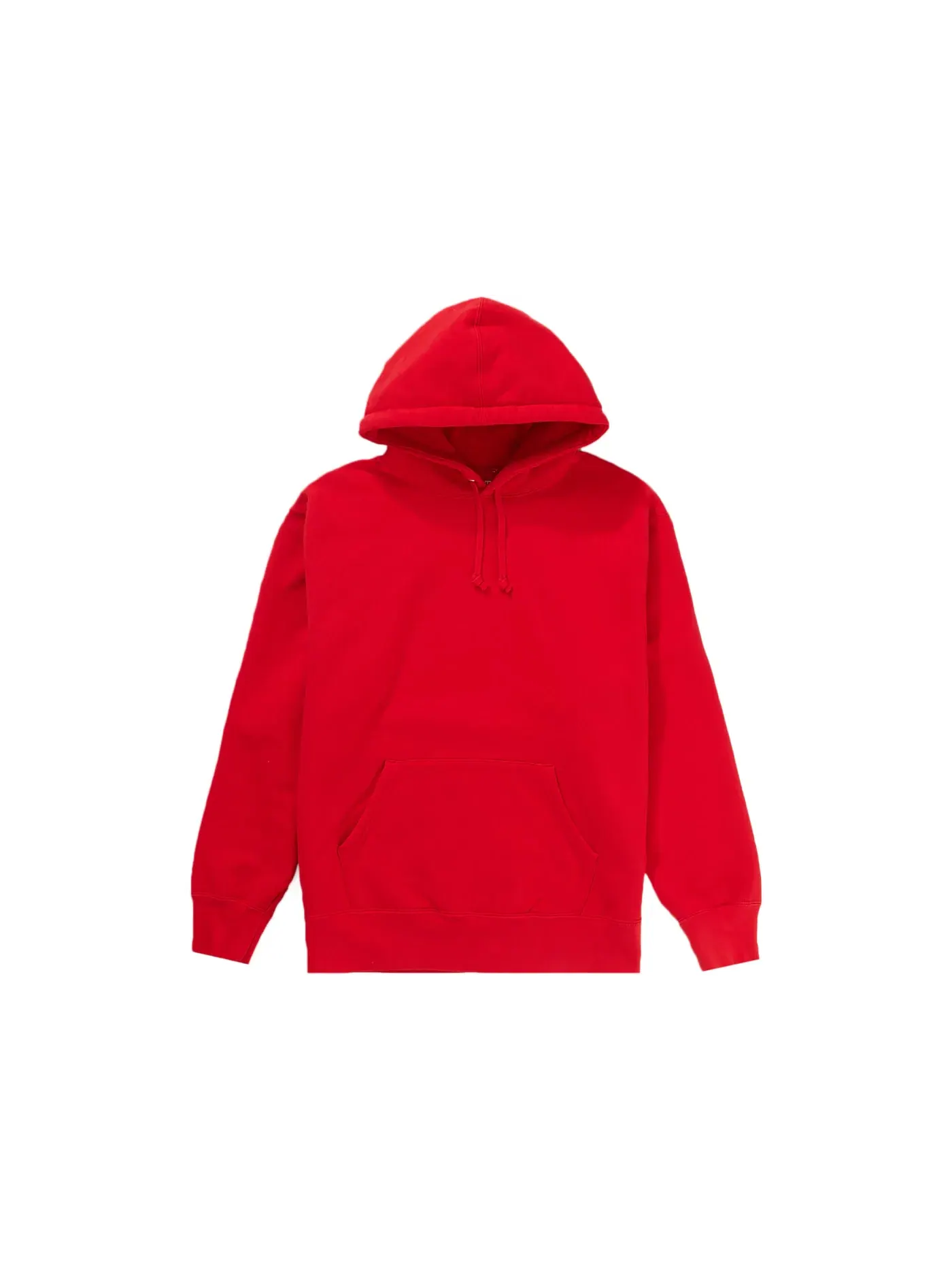 Мужская худи с сатиновой аппликацией Satin Appliqué Supreme — изображение 2 из 2, красный