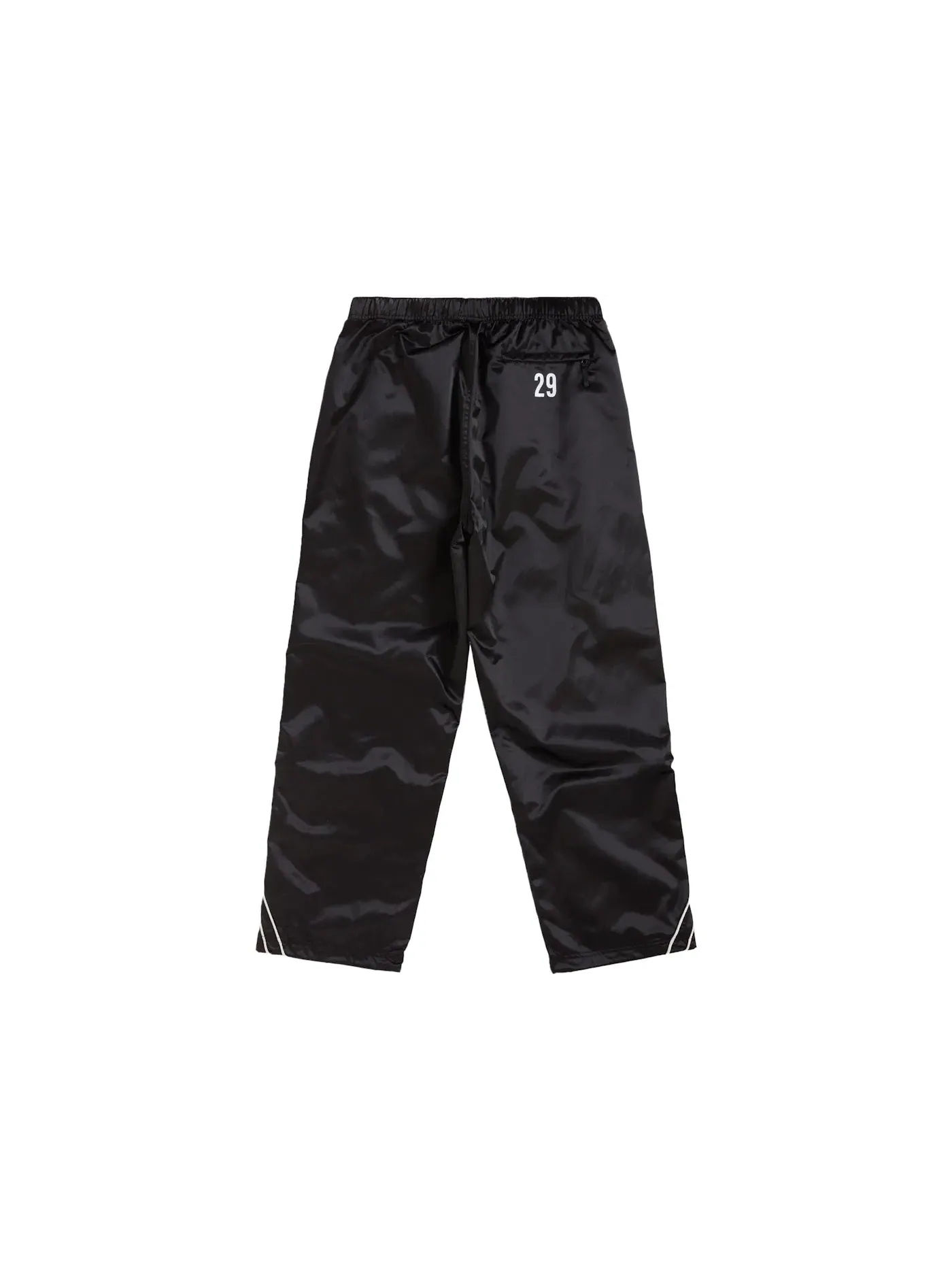 Мужские штаны из сатина Supreme Satin Track Pant (SS25) — изображение 2 из 2, черный