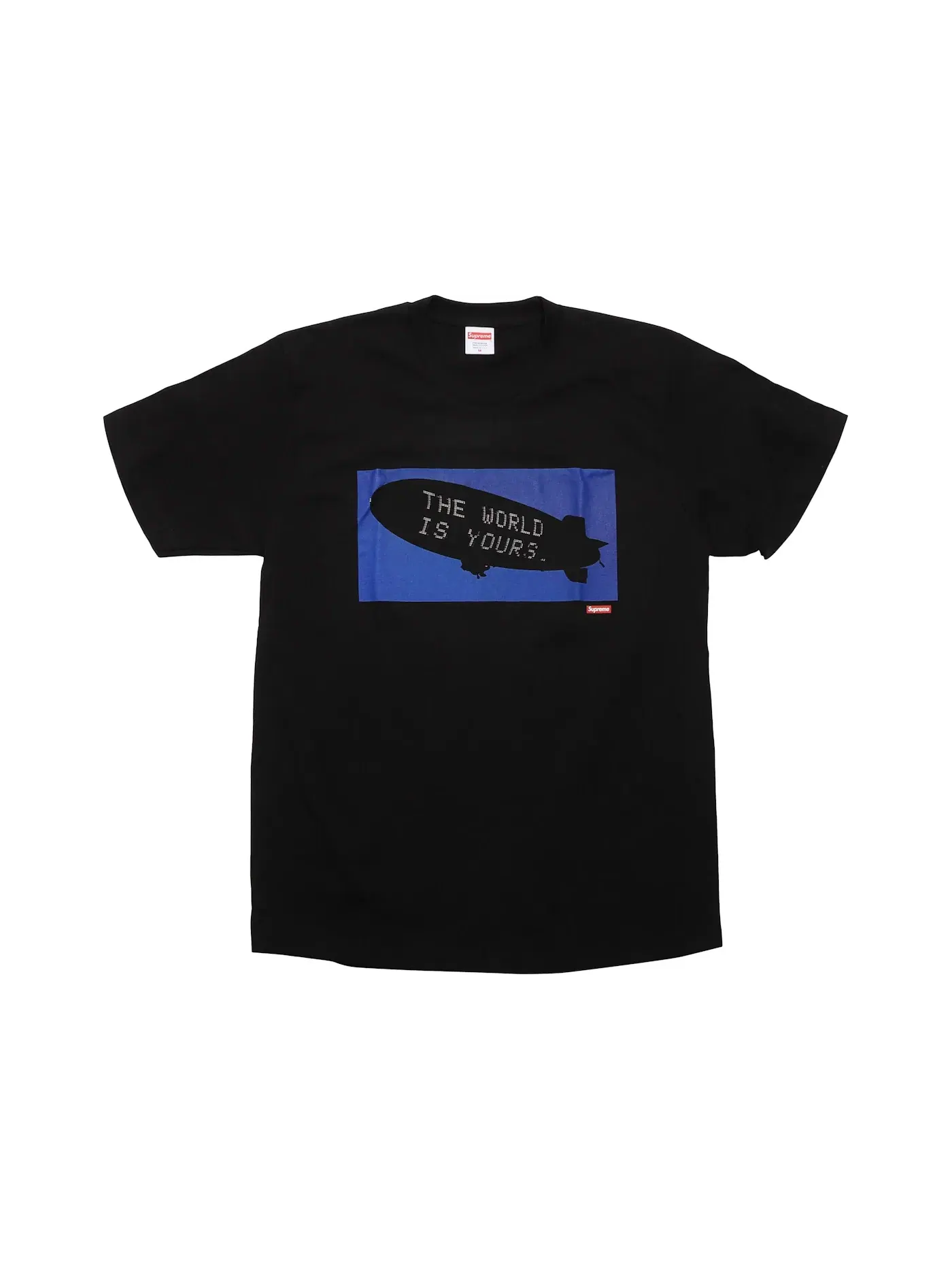 Мужская футболка с принтом Tee Supreme — изображение 1 из 1, черный