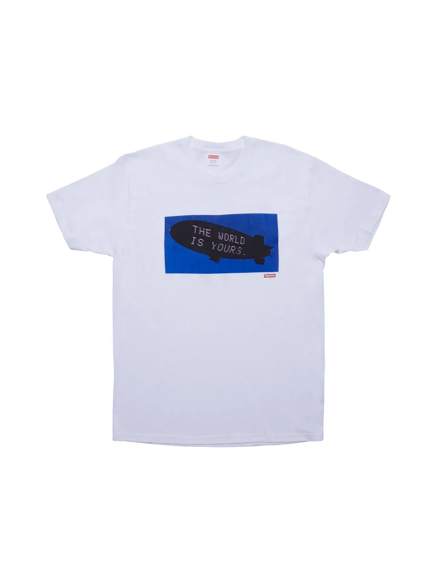 Мужская футболка с принтом Tee Supreme — изображение 1 из 1, белый
