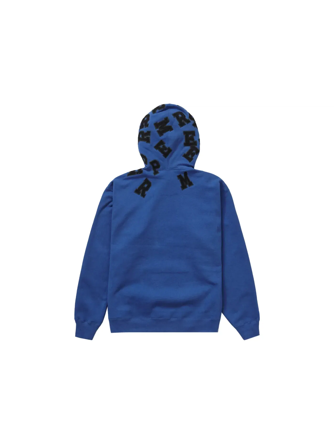 Мужской свитшот с капюшоном Supreme Scattered Appliqué, Washed Royal — изображение 2 из 2