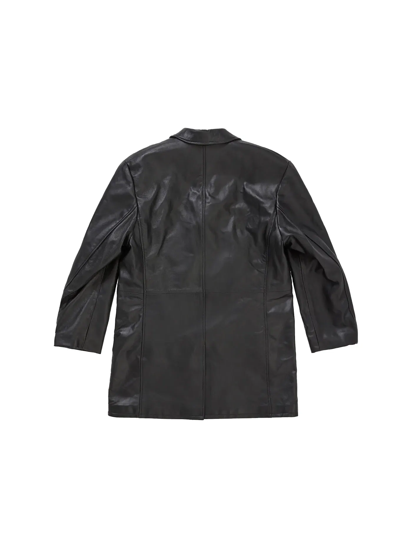 Мужское пальто с длинным рукавом Overcoat (SS26) Supreme — изображение 3 из 3, черный