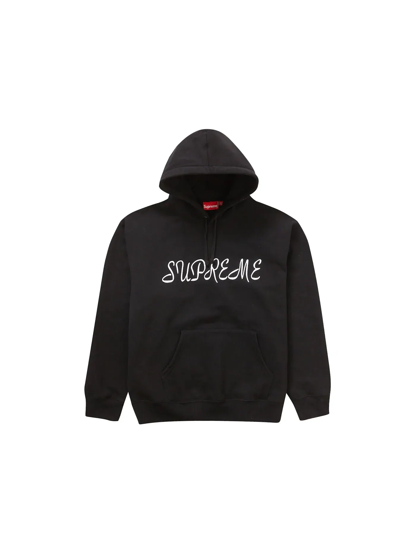 Мужская худи с капюшоном Supreme — изображение 1 из 2, черный