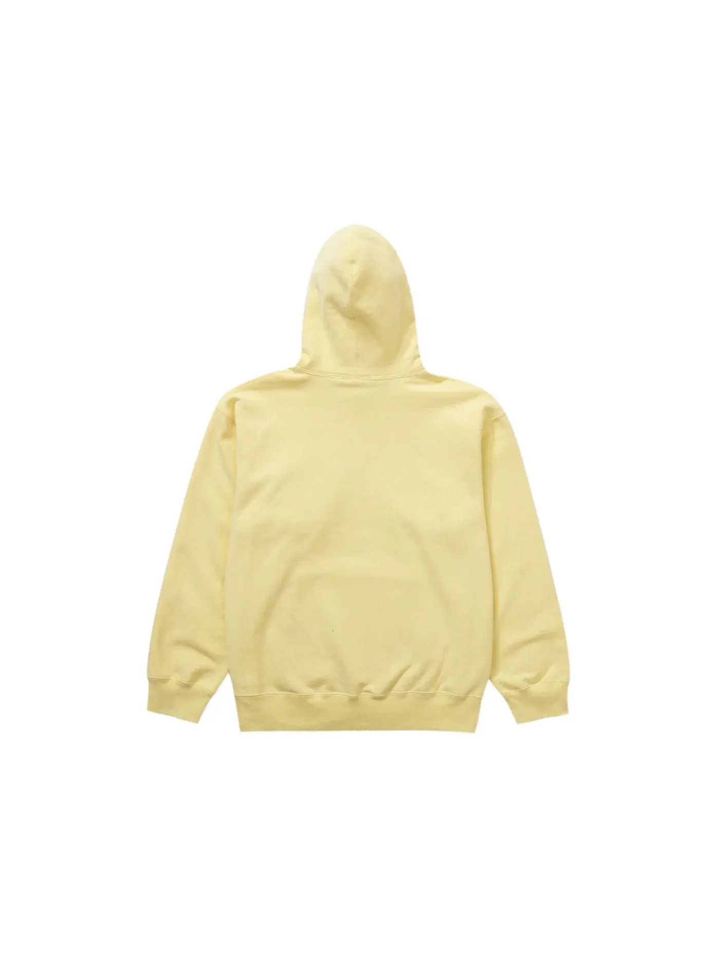 Мужской худи с капюшоном Supreme Script — изображение 2 из 2, светлый желтый