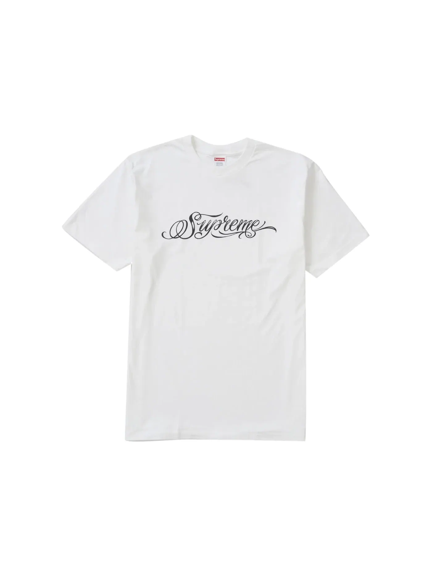 Мужская футболка с принтом Supreme Tee — изображение 1 из 1, белый