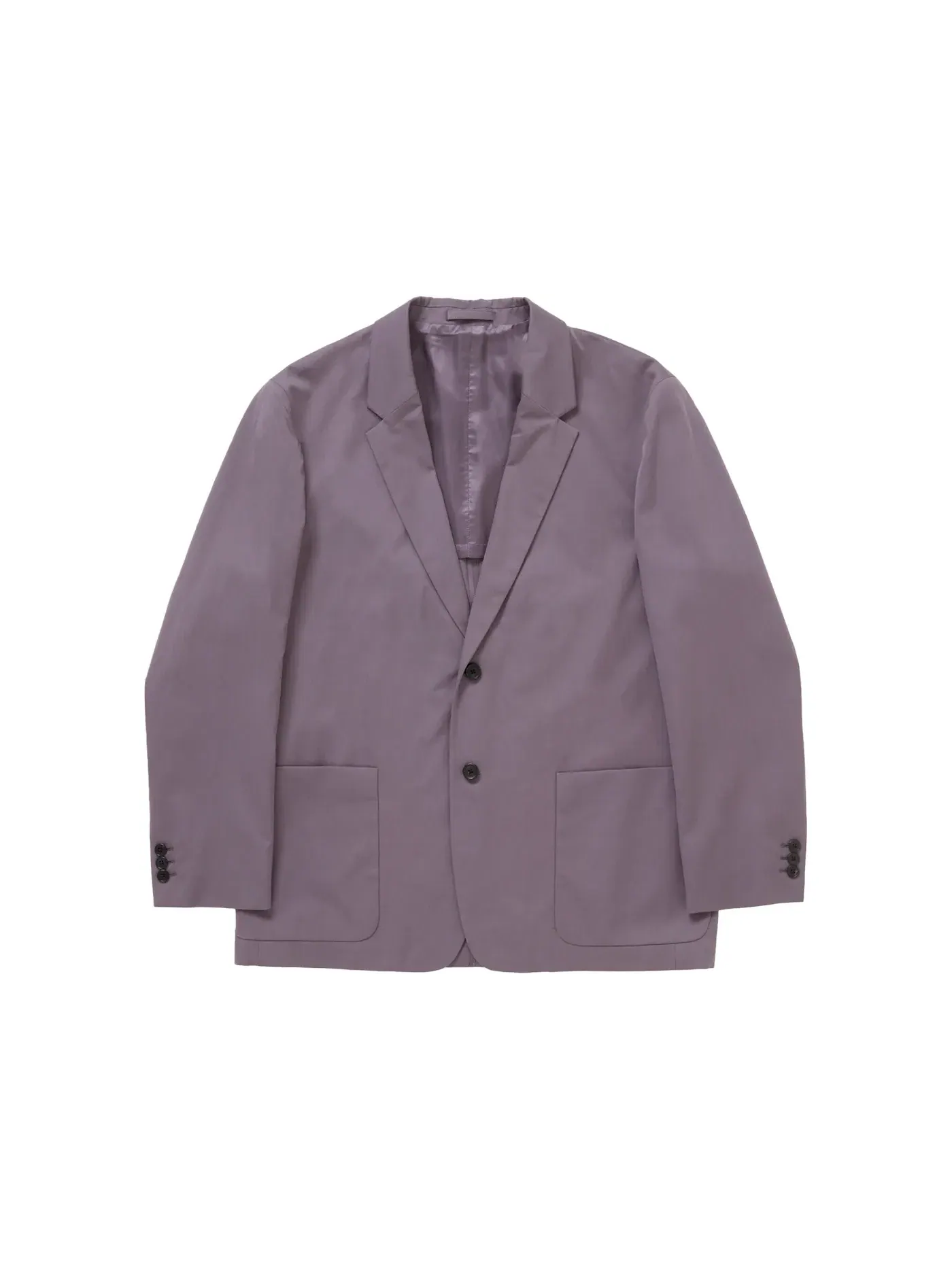 Мужской костюм из хлопка Sea Island Suit Supreme — изображение 2 из 5, фиолетовый