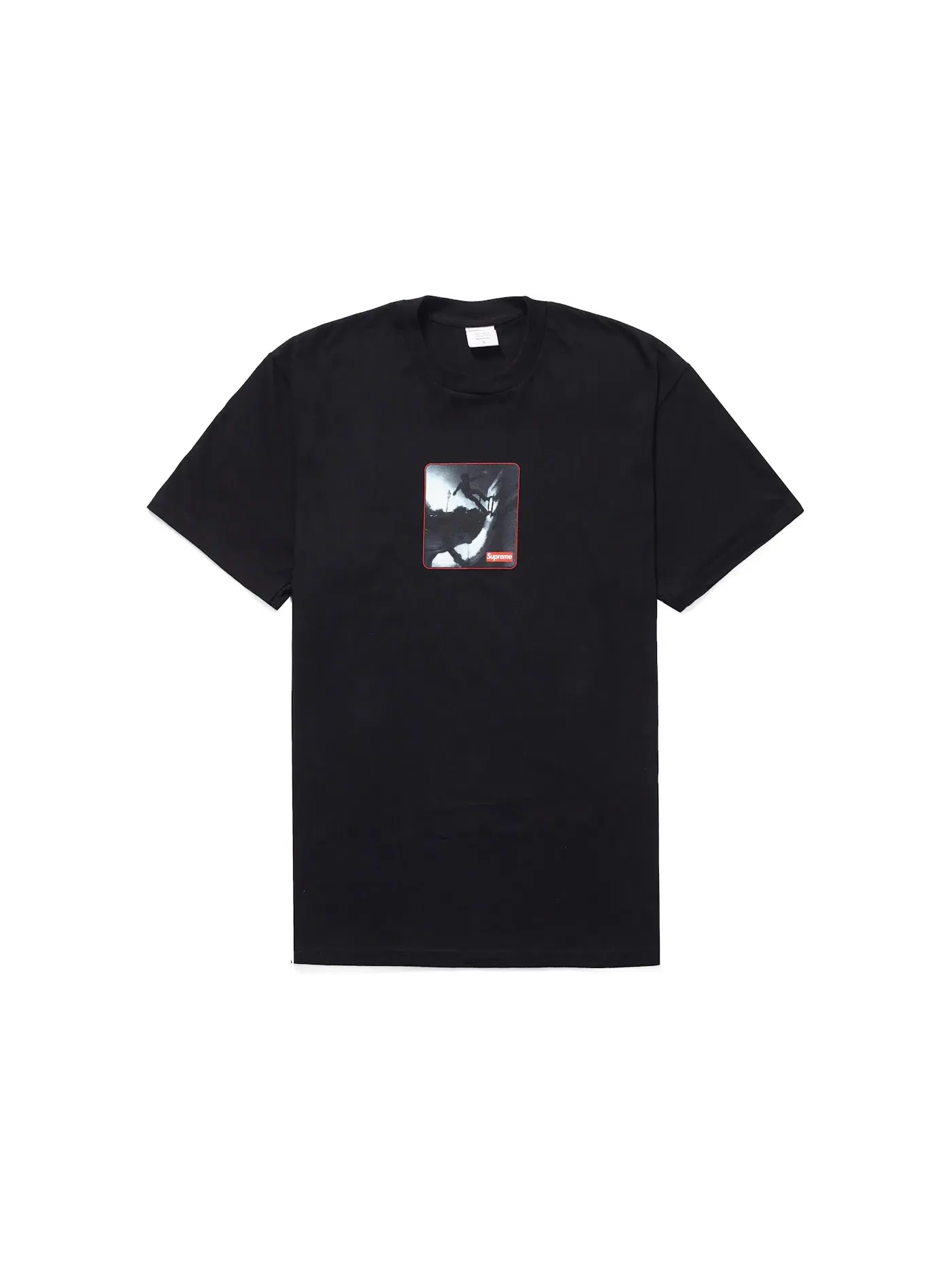 Мужская футболка с принтом Supreme Tee — изображение 1 из 1, черный