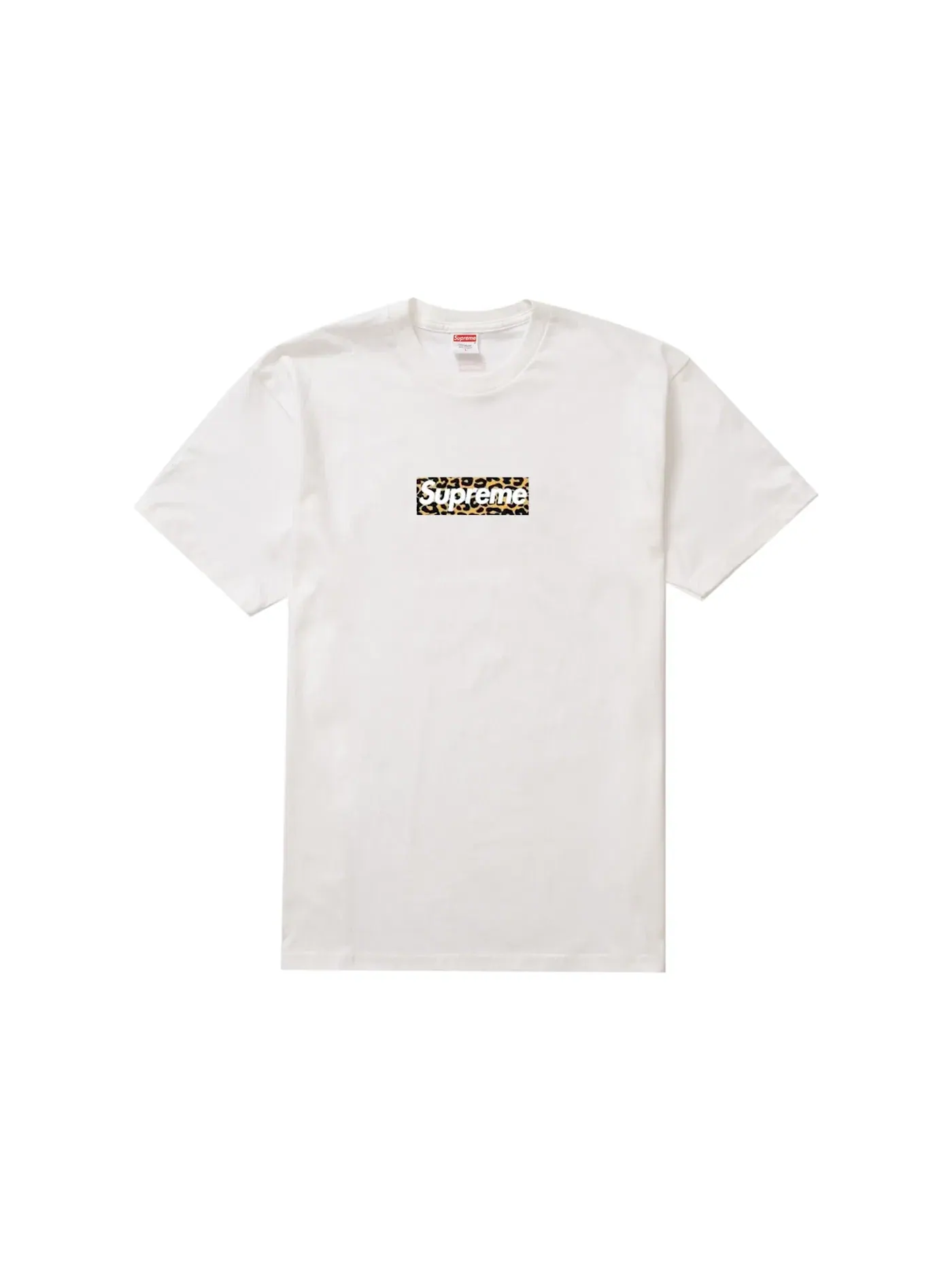 Мужская футболка с принтом Supreme Tee — изображение 1 из 1, белый