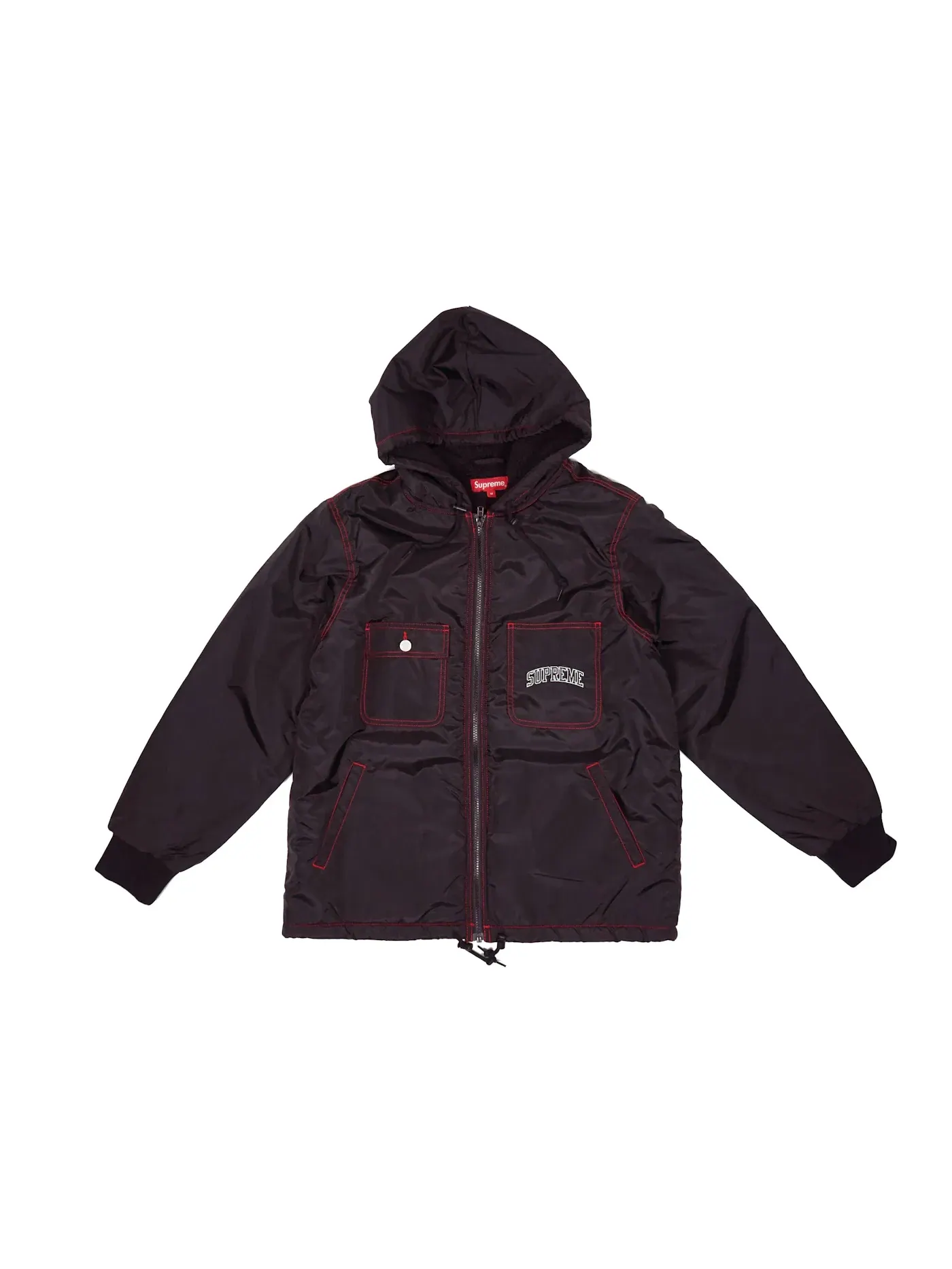 Мужская куртка с начесом на подкладке Supreme Jacket — изображение 1 из 1, черный