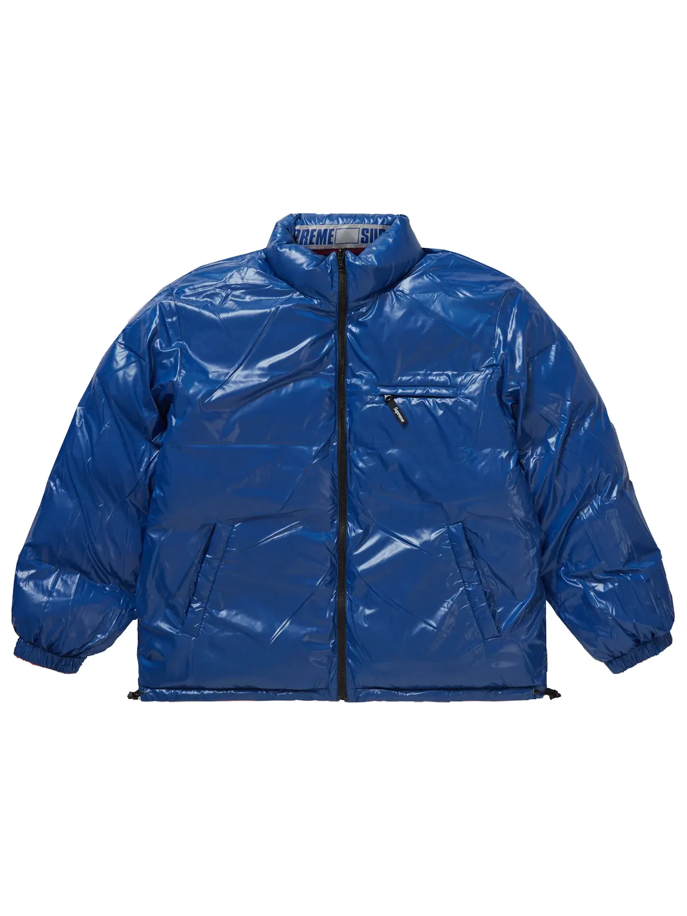 Мужская куртка пуховик Puffy Jacket Supreme — изображение 1 из 3, оранжевый