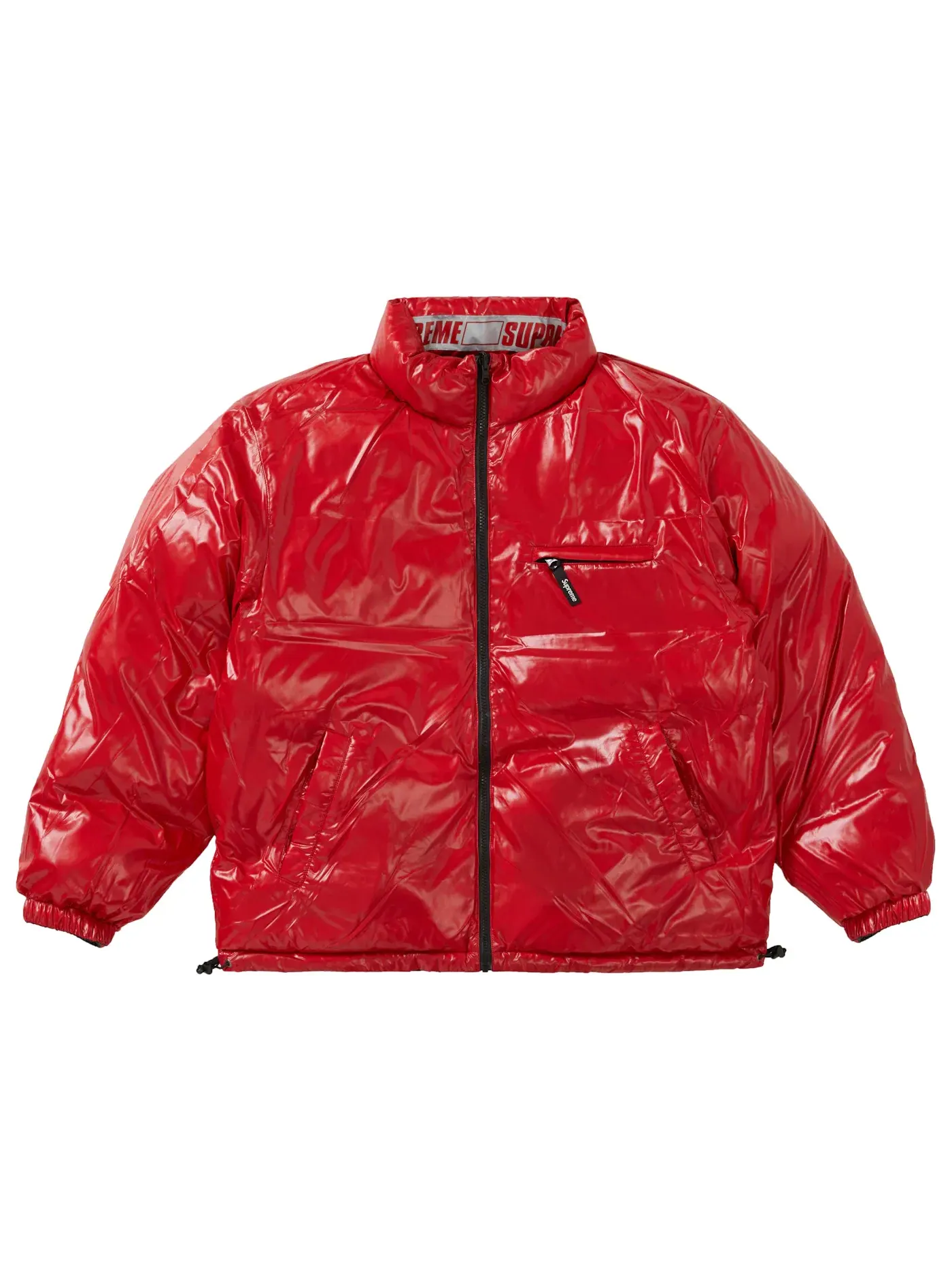 Мужская куртка пуховик Puffy Jacket Supreme — изображение 1 из 4, черный