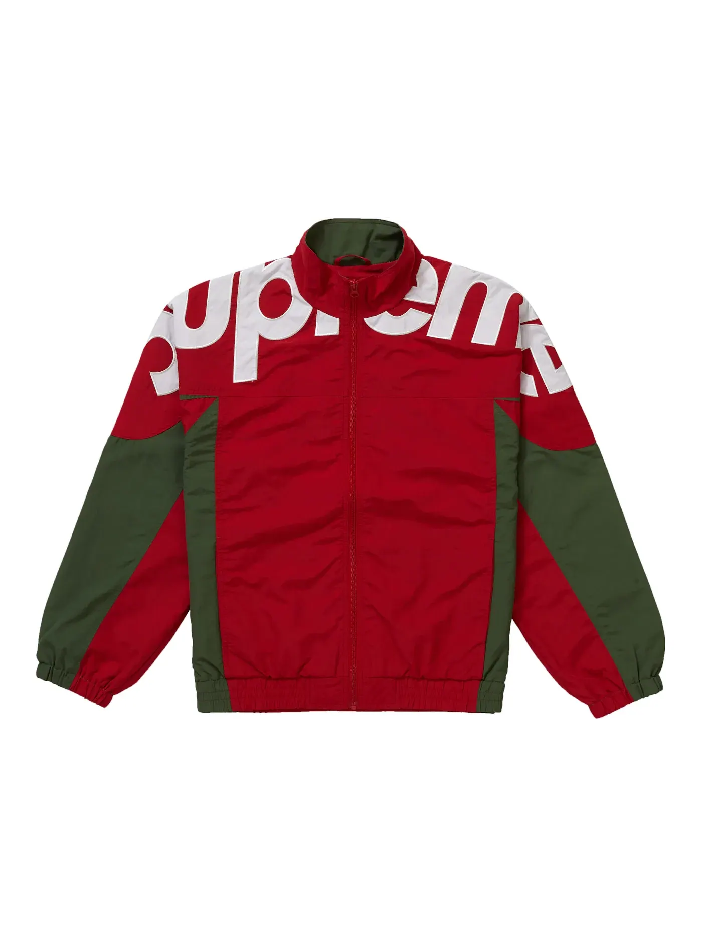 Мужская куртка с логотипом на плече Supreme — изображение 1 из 2, красный