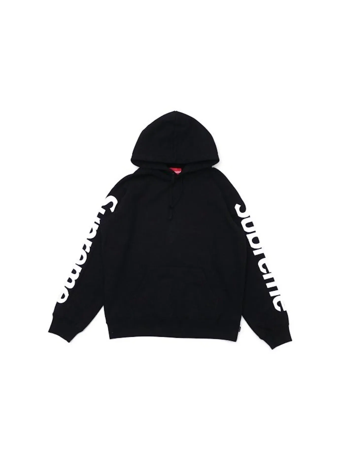 Мужская худи с капюшоном с принтом Sideline Supreme — изображение 1 из 1, черный