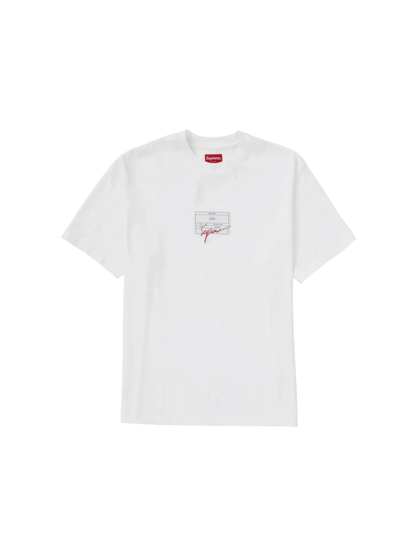 Мужская футболка с коротким рукавом Supreme S/S Top — изображение 1 из 1, белый