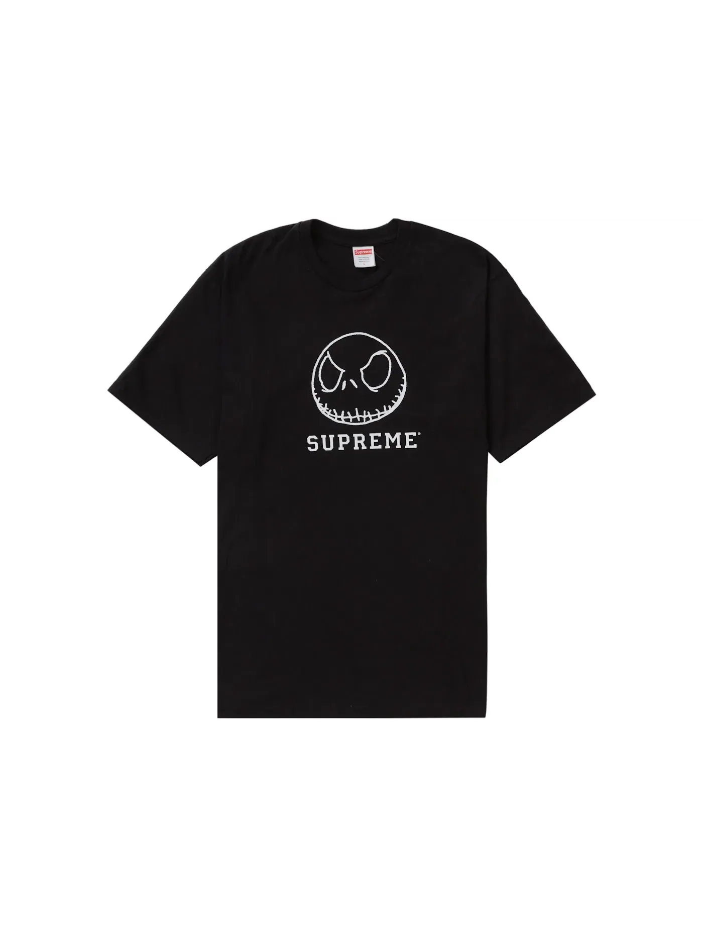 Мужская футболка с принтом Supreme Tee (FW23) — изображение 1 из 1, черный