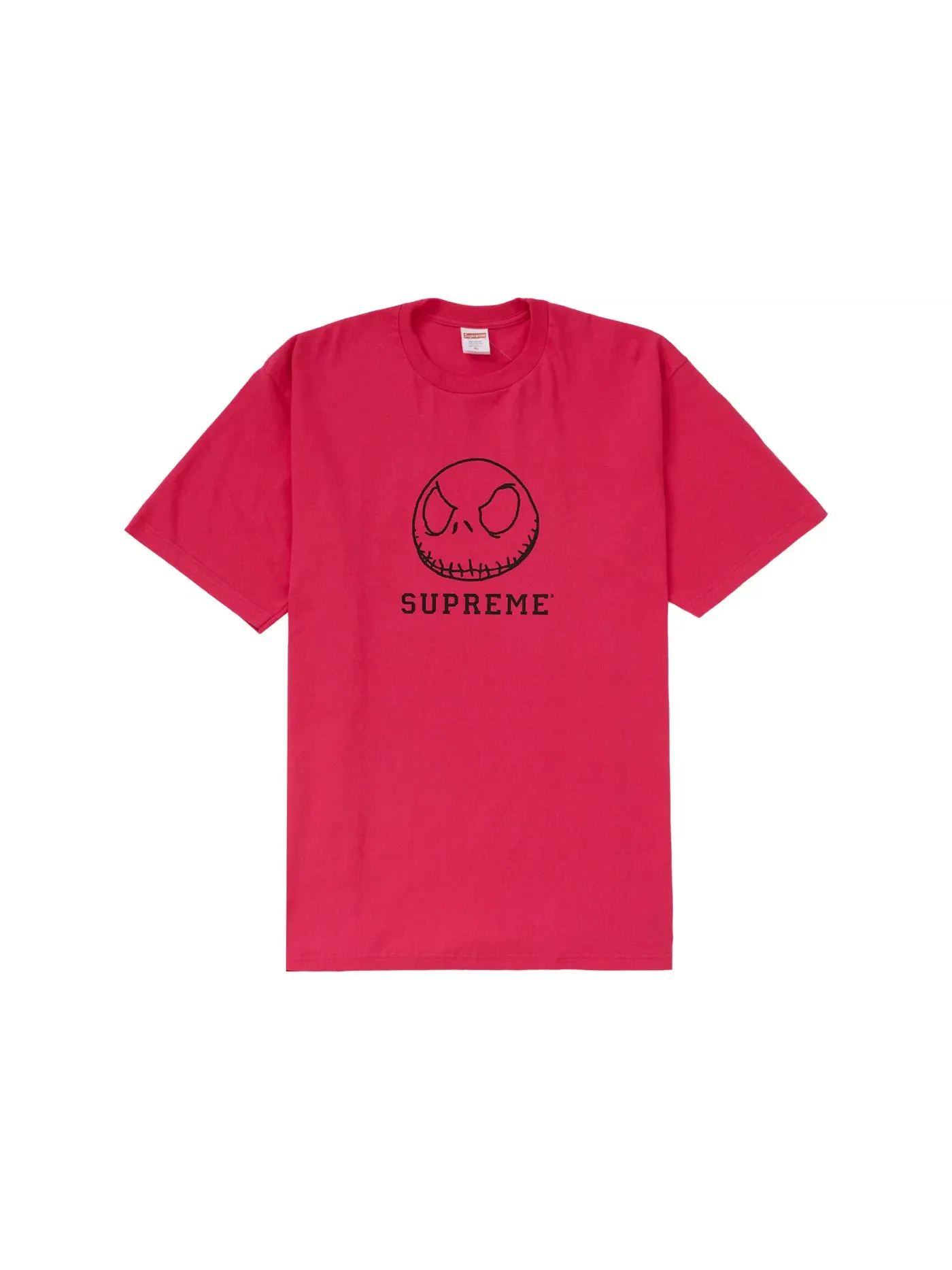 Мужская футболка с принтом Supreme Tee (FW23) — изображение 1 из 1, розовый