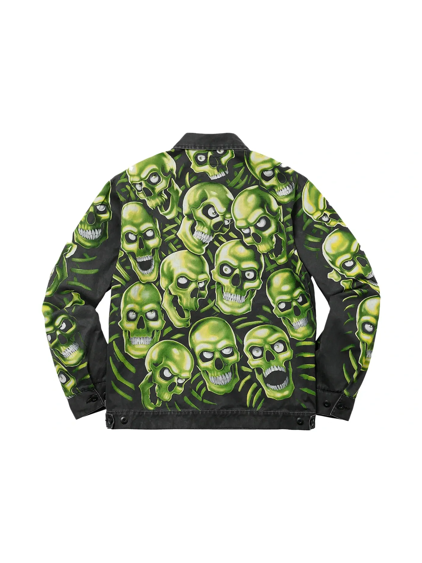 Мужская рабочая куртка с принтом Skull Pile Supreme — изображение 2 из 2, мульти